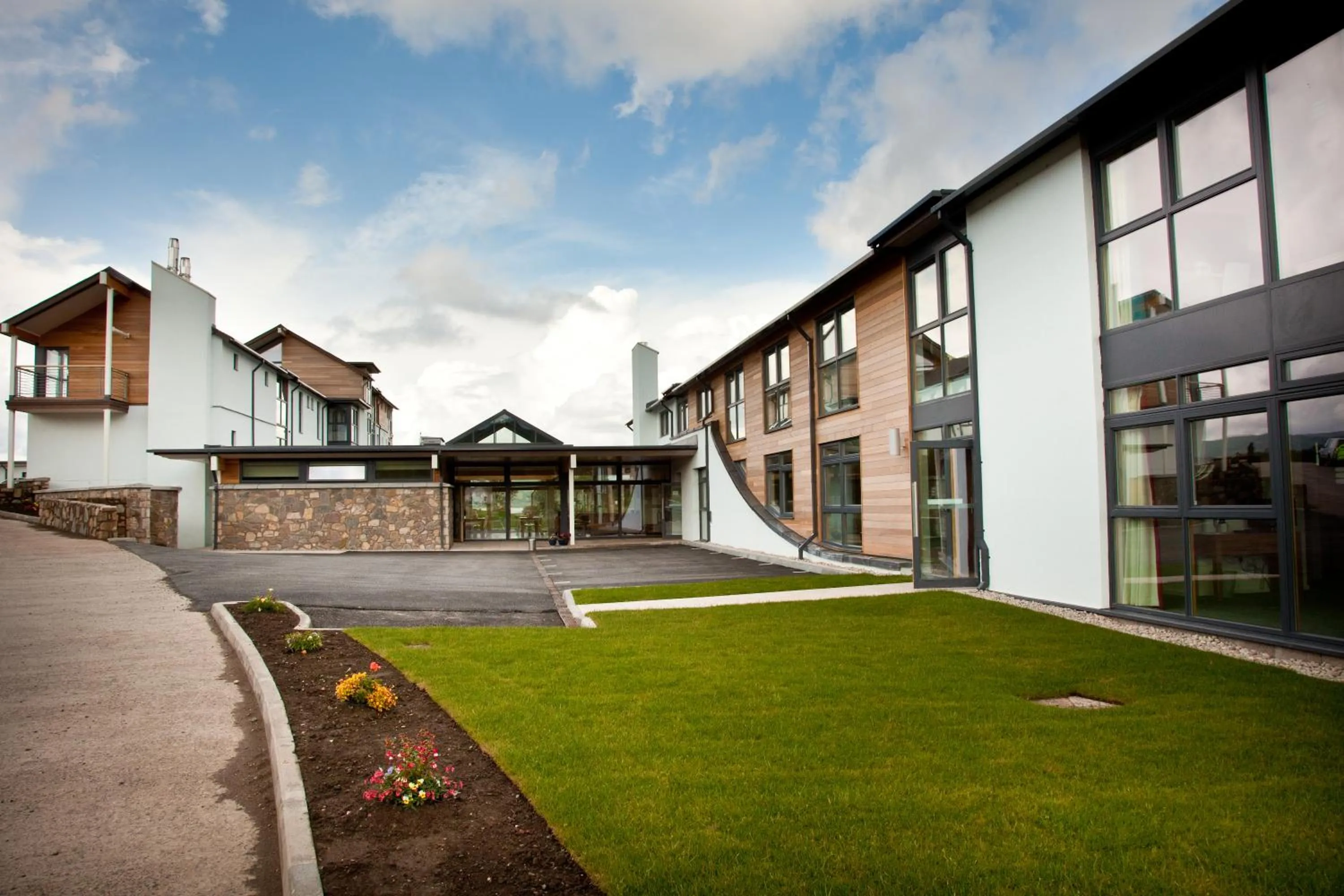 Facade/entrance in Portavadie Loch Fyne Scotland