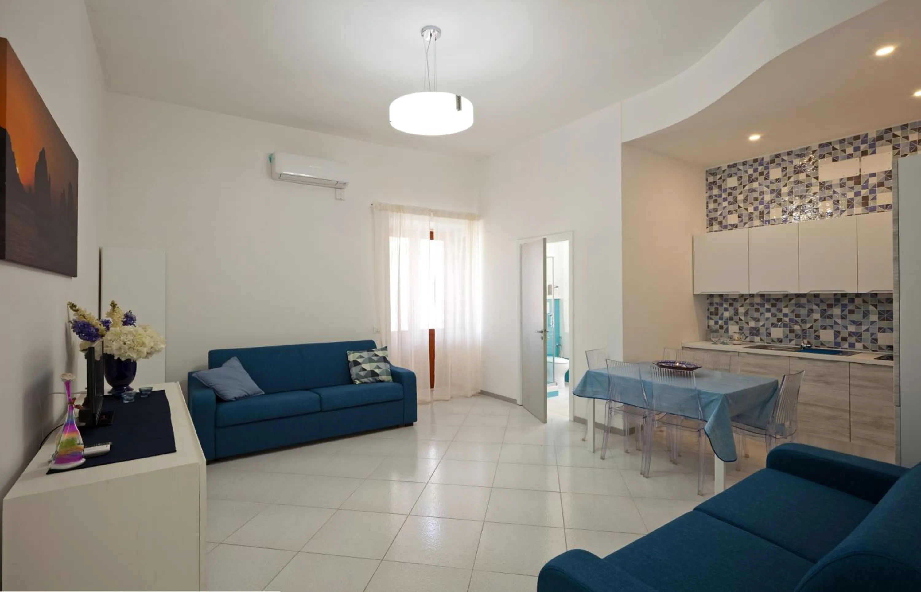 Living room in La terrazza dei tramonti