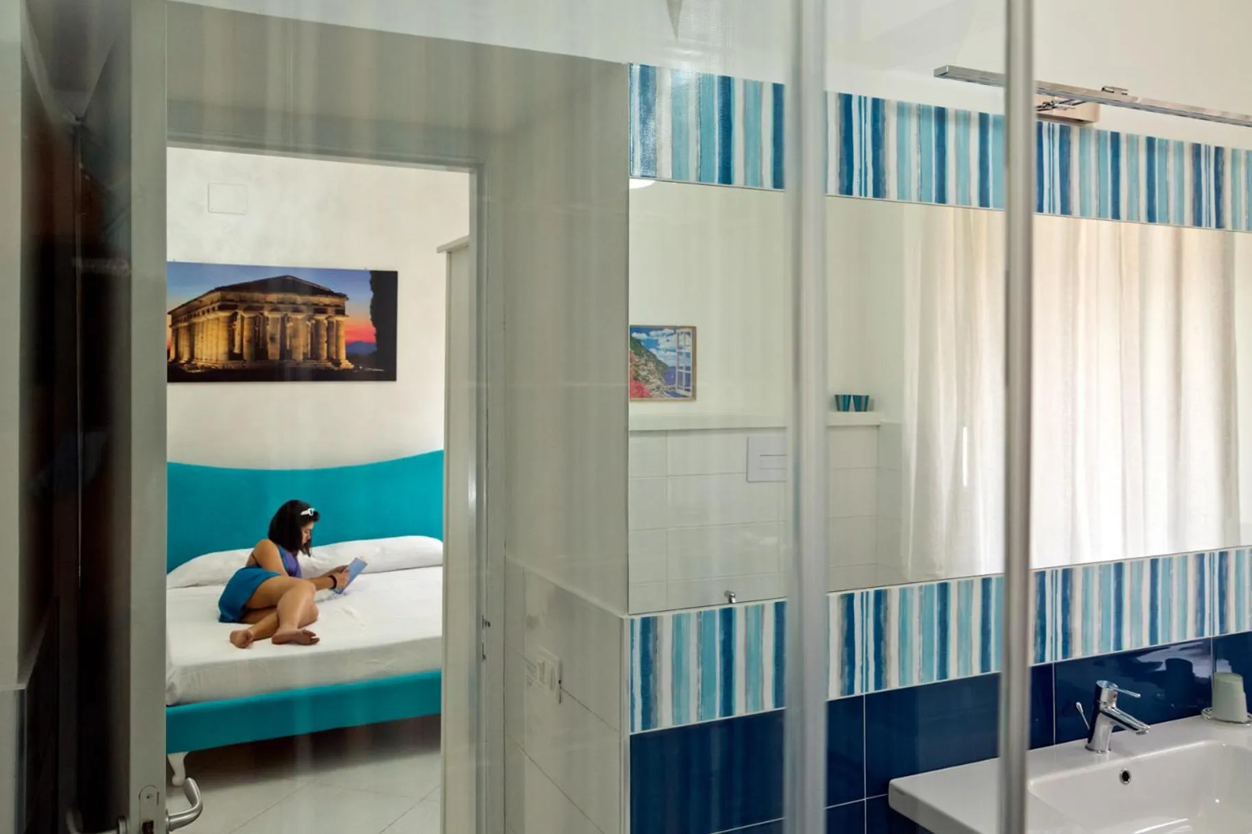 Bed in La terrazza dei tramonti