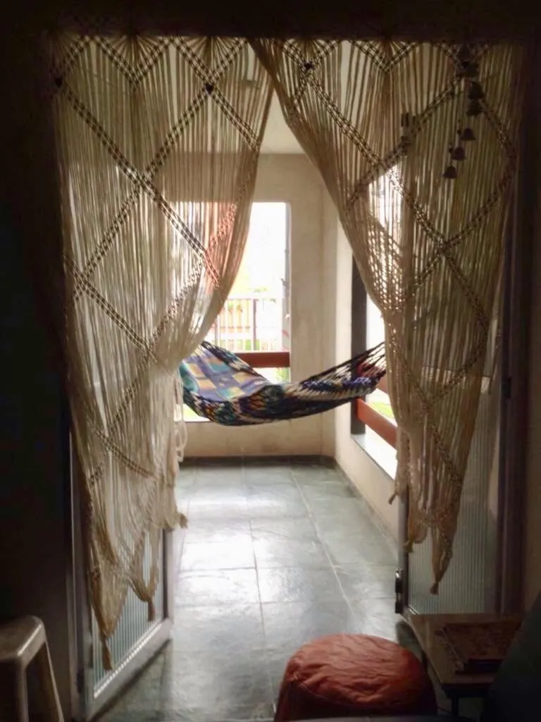 Balcony/Terrace, Bed in Praia Maranduba