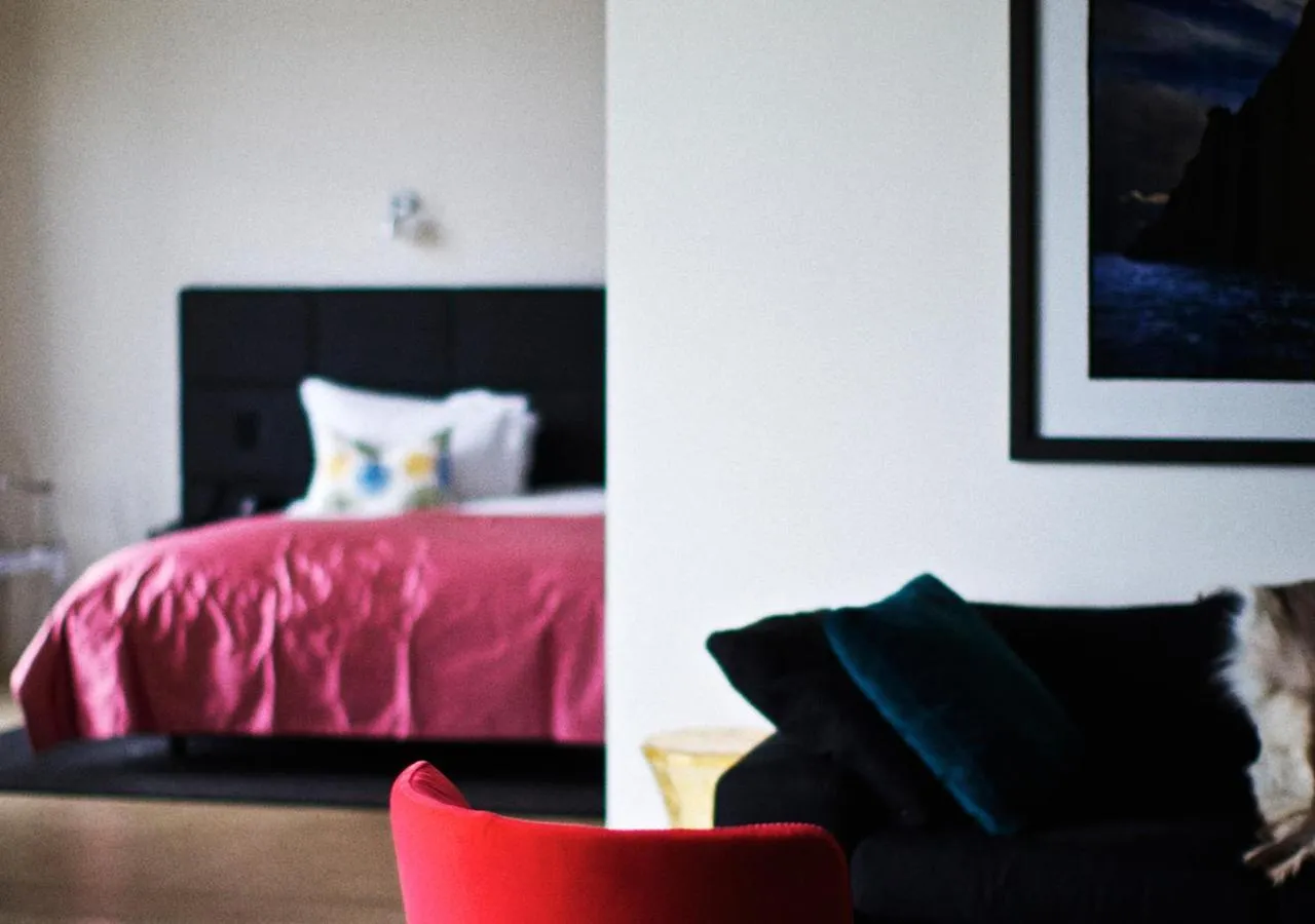 Seating area, Bed in Port Phillip Estate