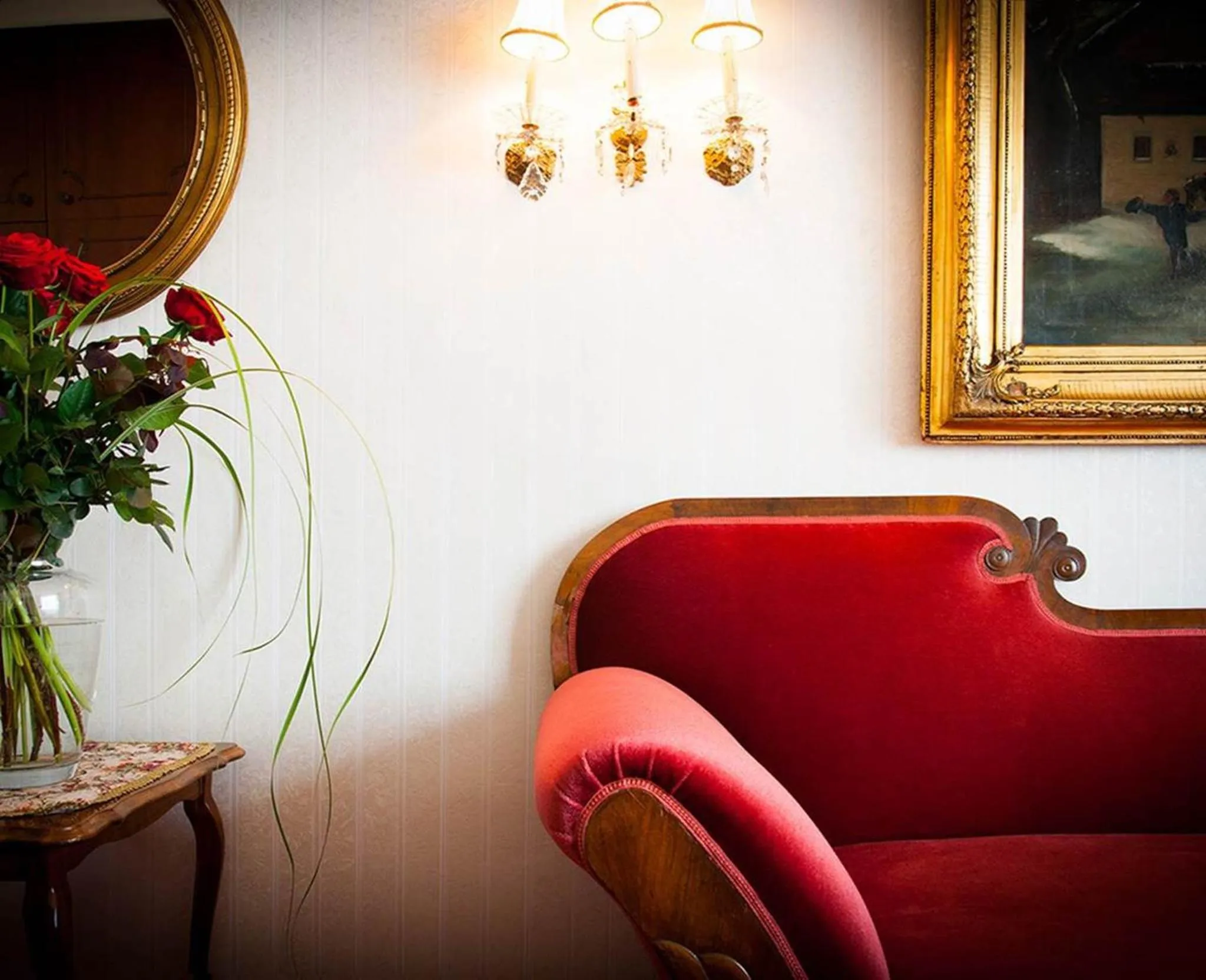 Decorative detail in Hotel Pension Suzanne