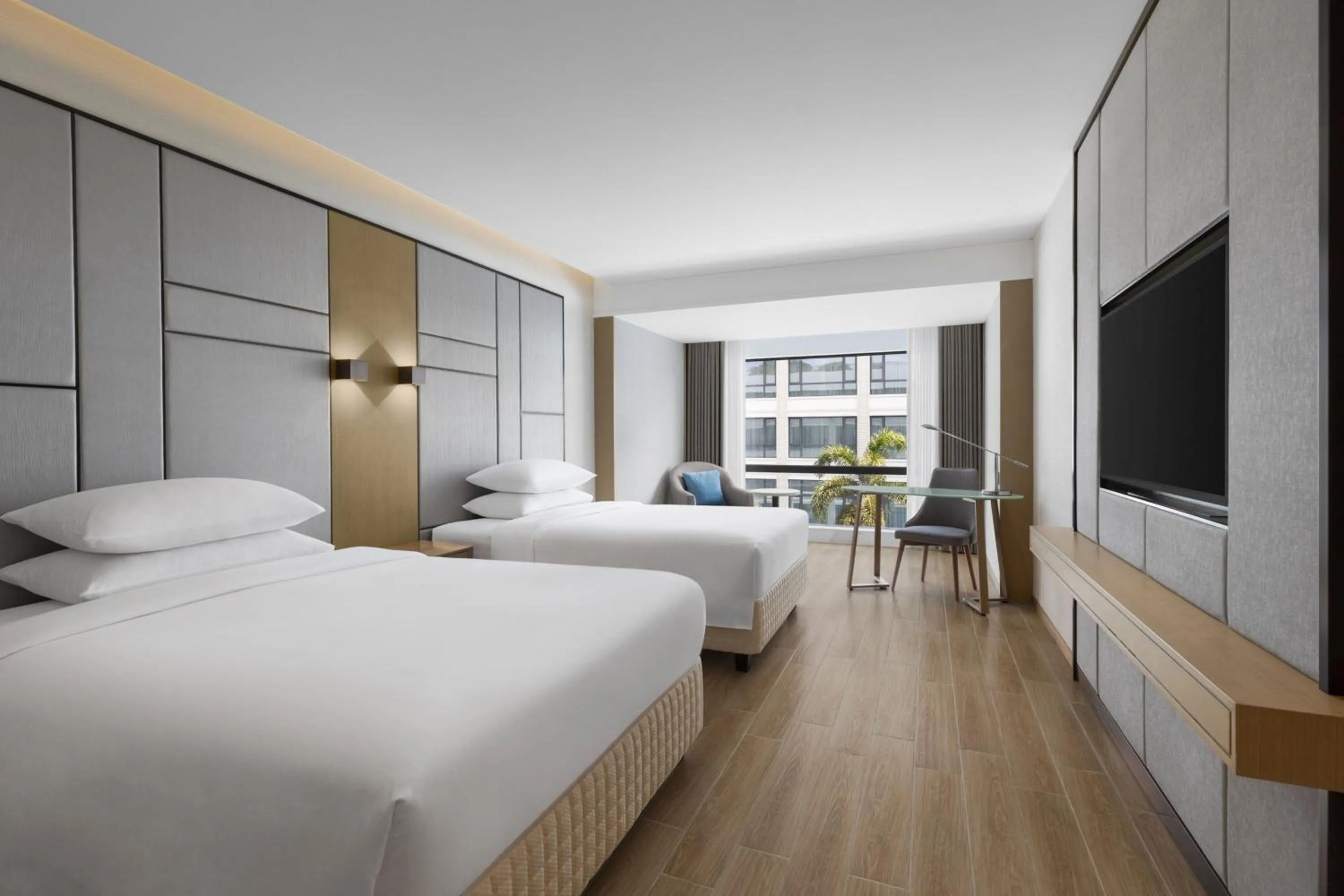 Photo of the whole room, Bed in Four Points by Sheraton Boracay