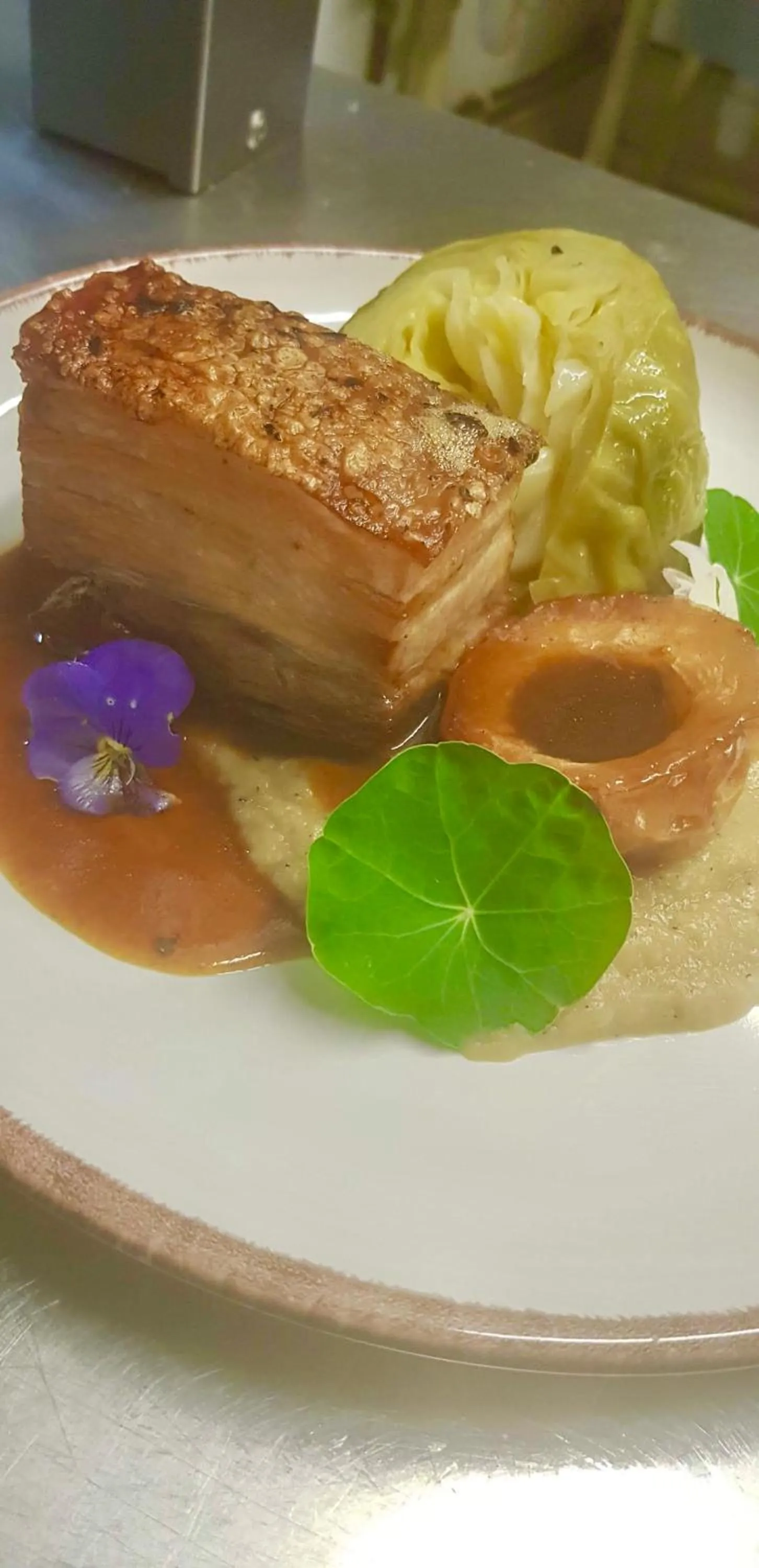 Food in The George at Nunney