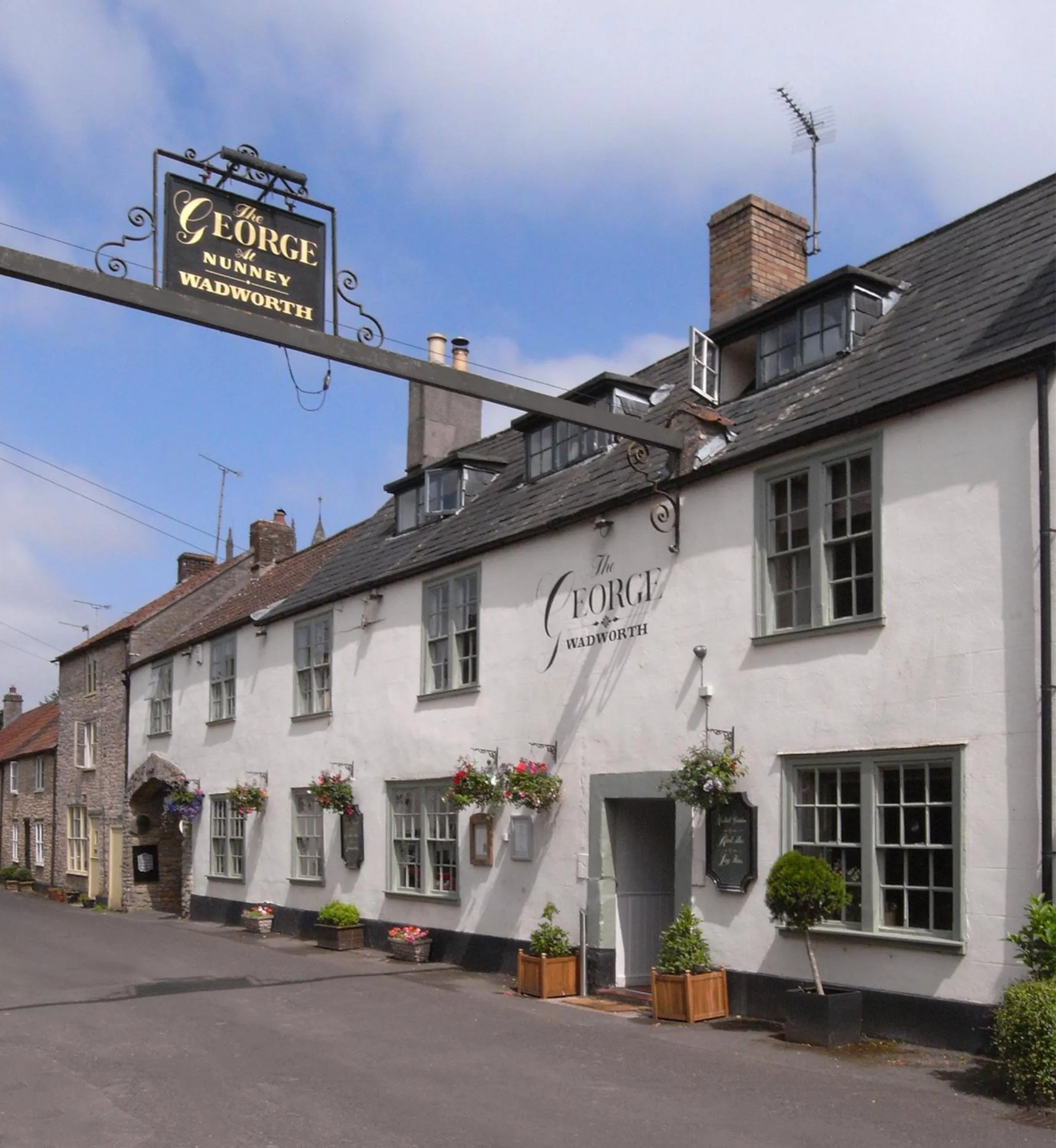 Property building in The George at Nunney