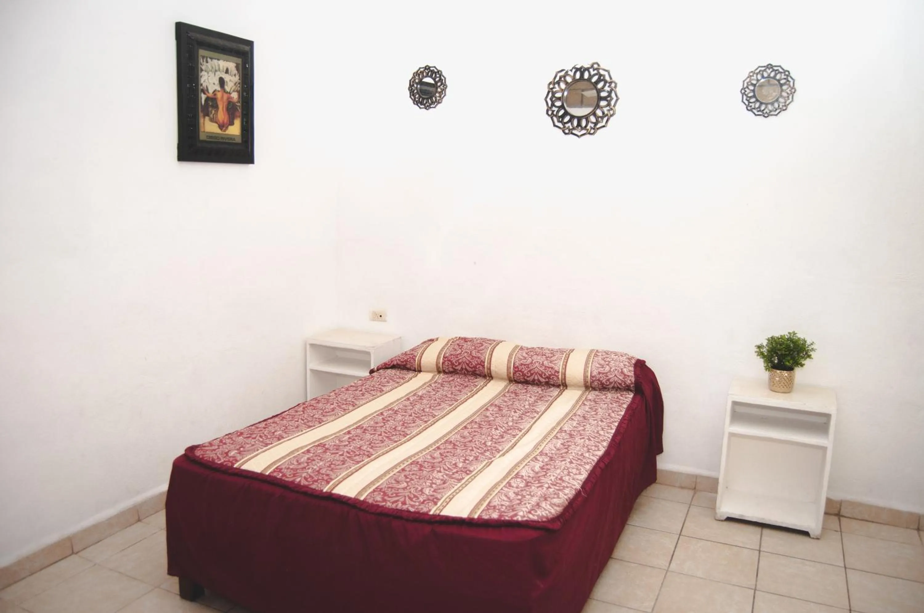 Bed in Hotel y Restaurante EL TEXANO