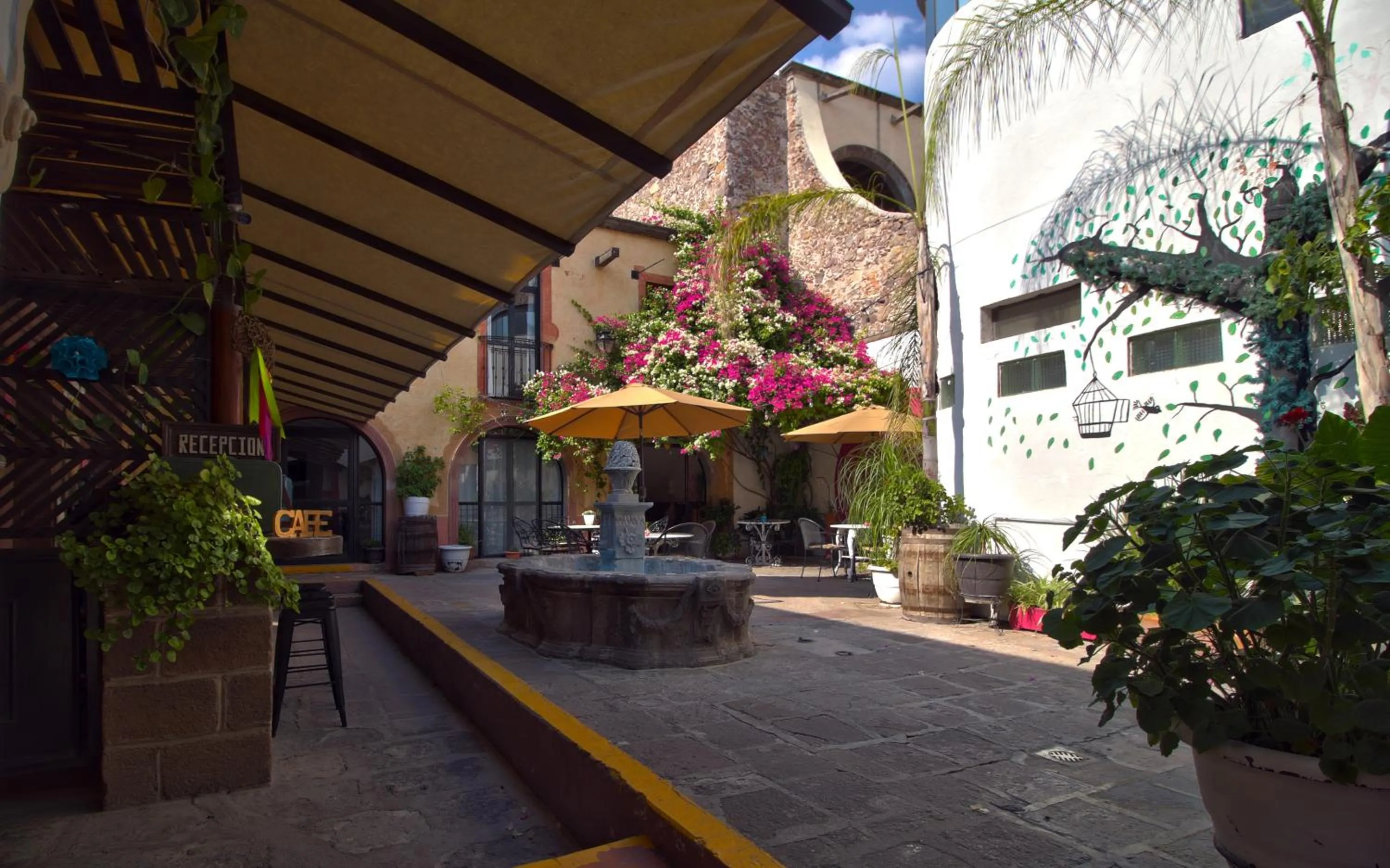 Patio in Hotel Punto 79