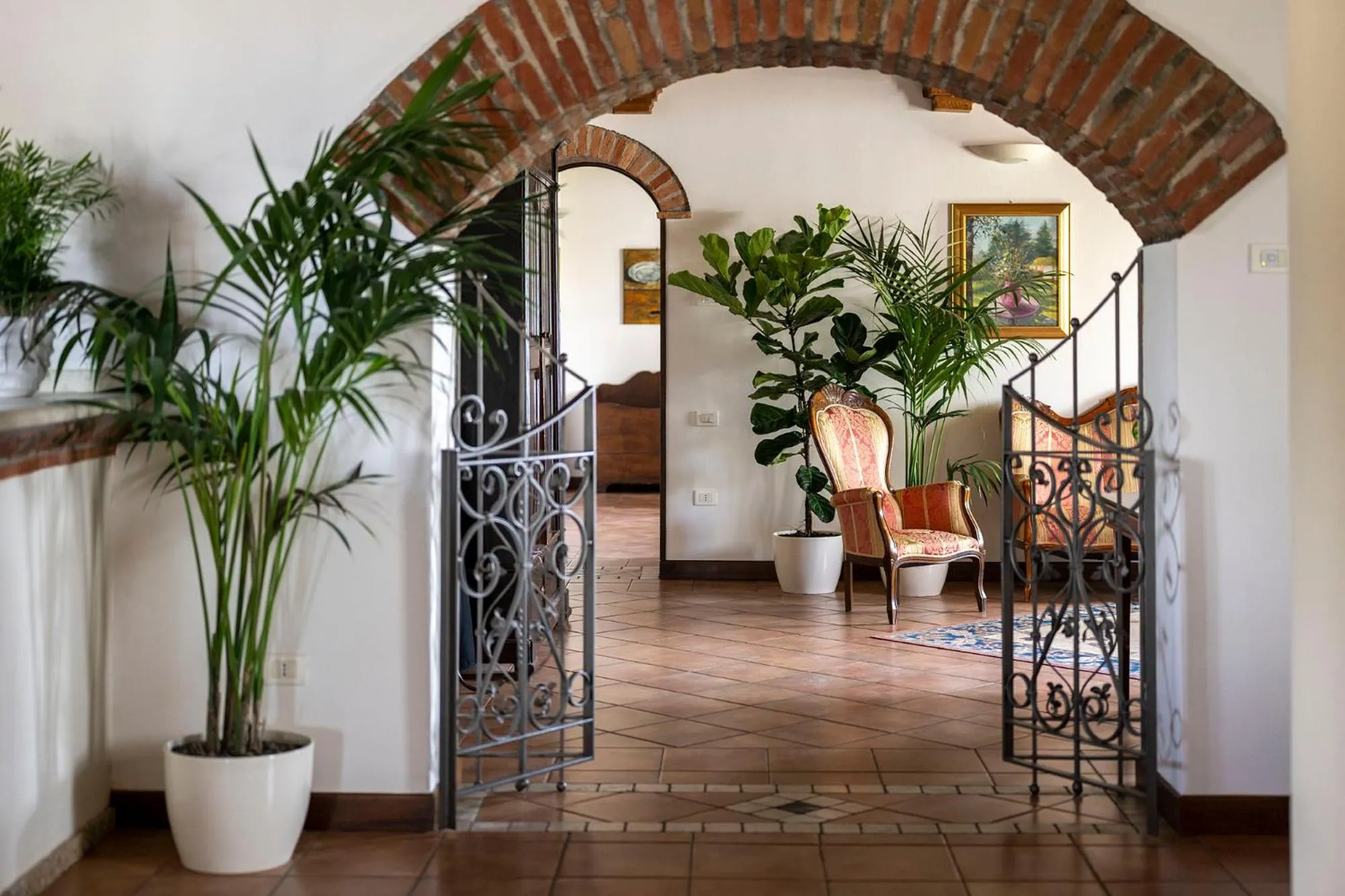 Lobby or reception in Hotel Airone