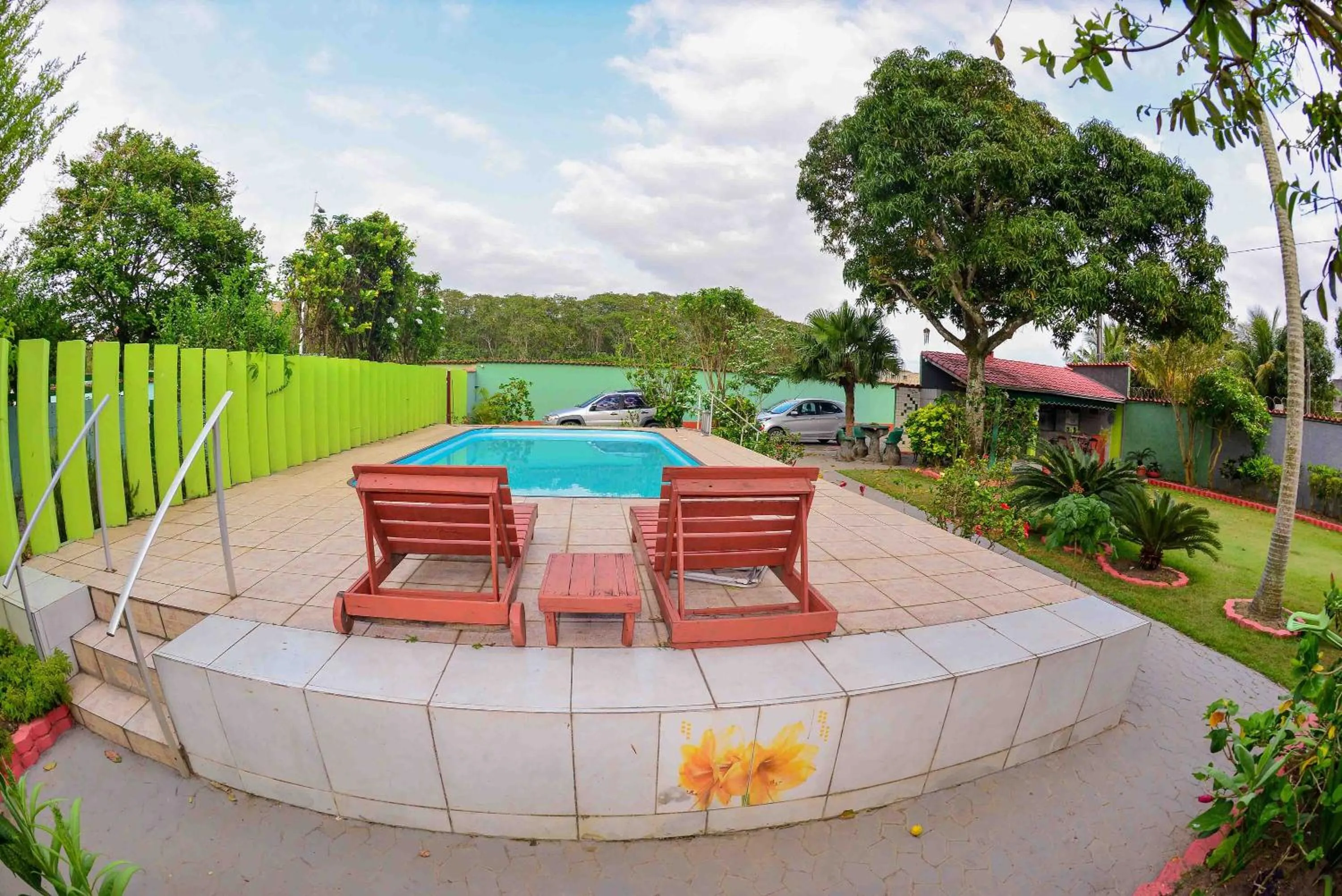 Pool view in VOA Pousada Dos Jasmins