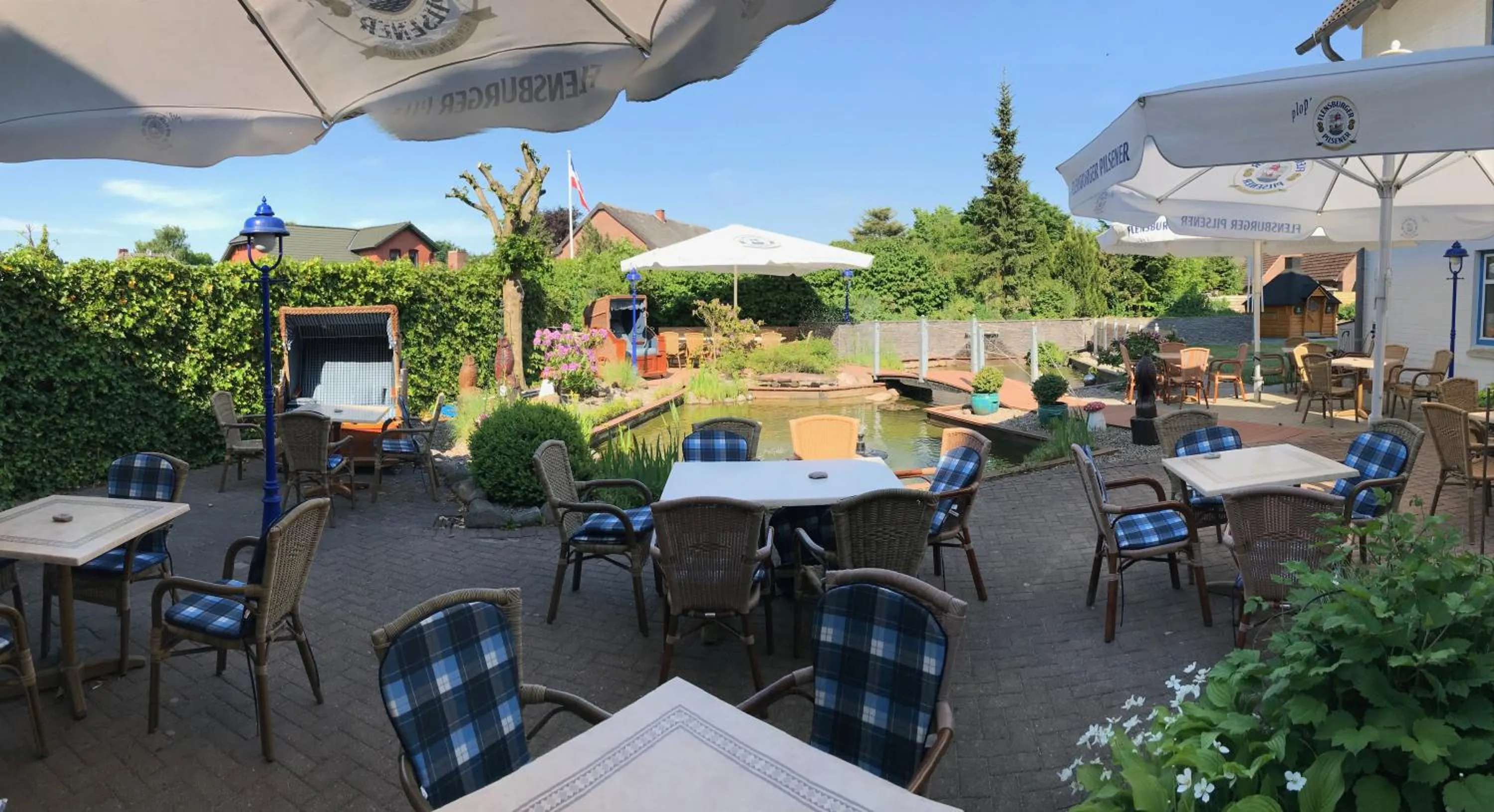 Balcony/Terrace in Hotel Wikingerhof
