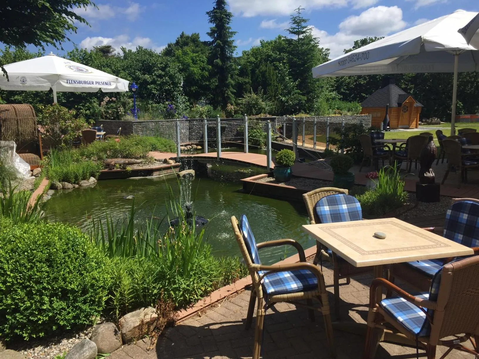 Patio in Hotel Wikingerhof