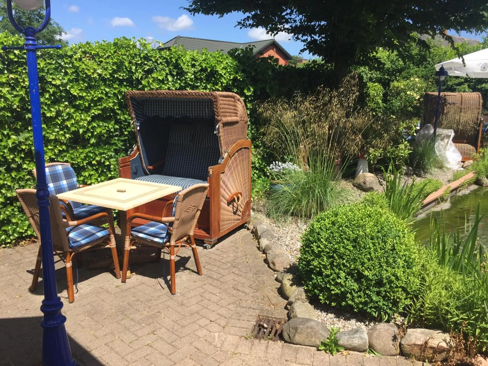 Patio in Hotel Wikingerhof