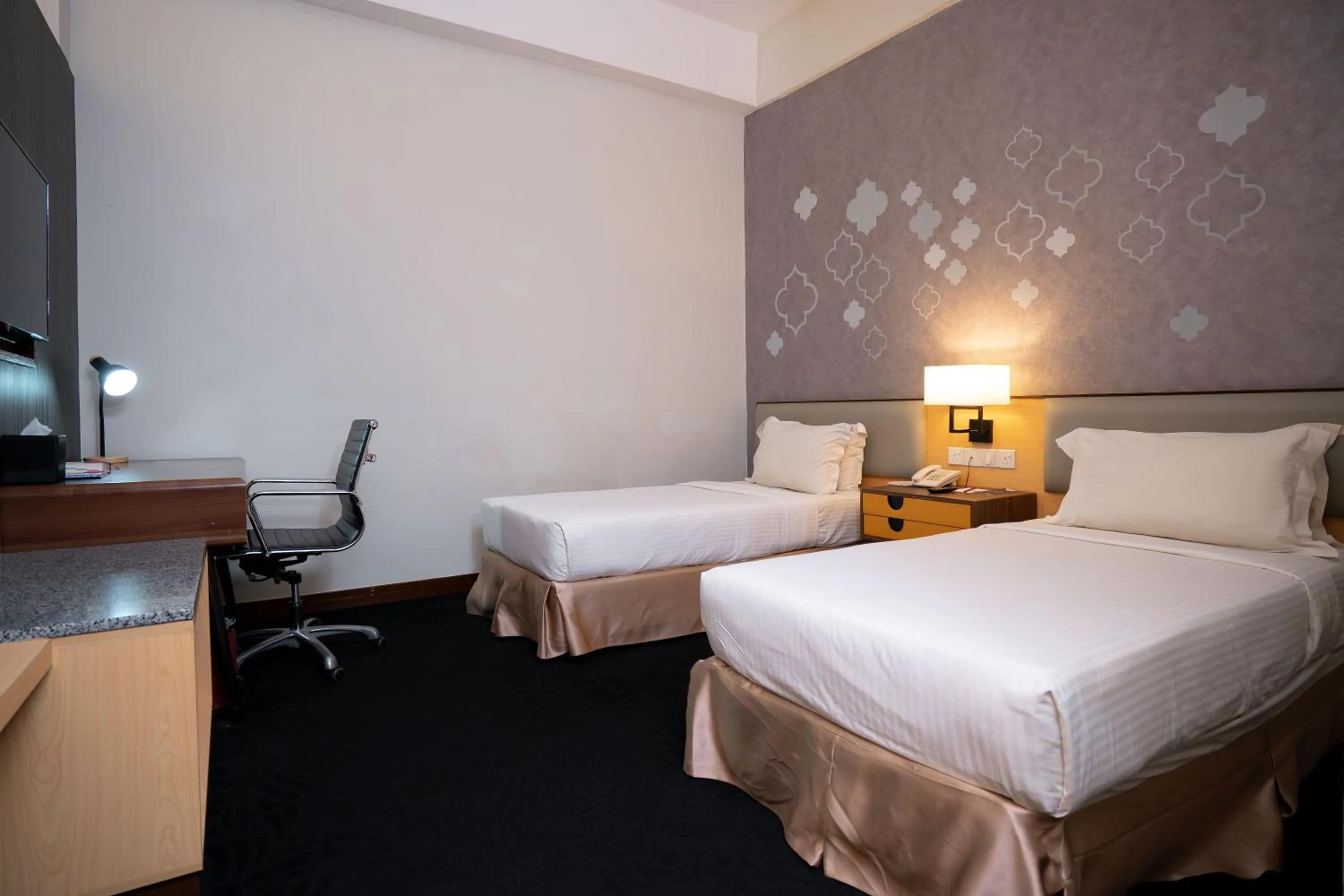 Bed in Paya Bunga Hotel Terengganu