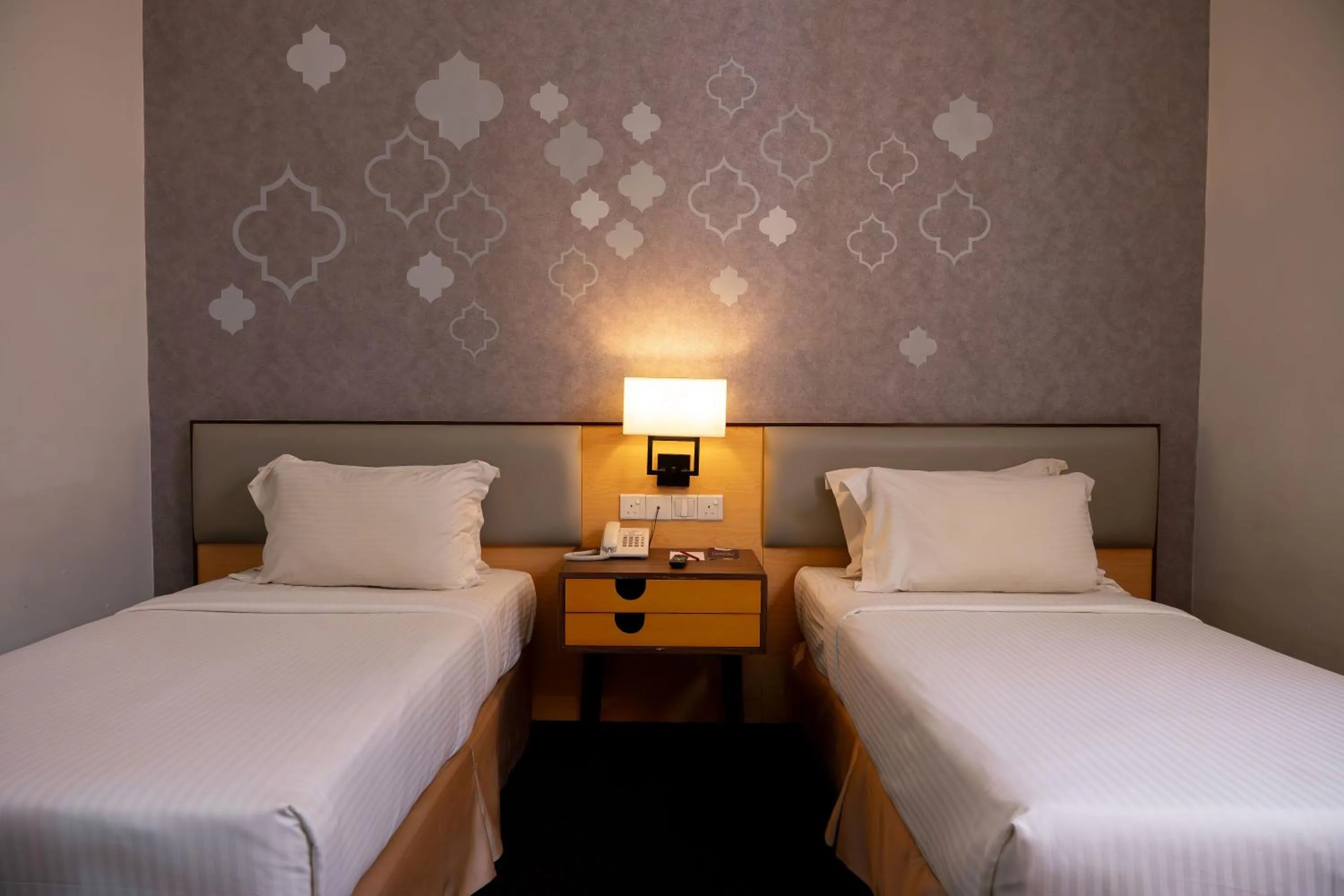 Bed in Paya Bunga Hotel Terengganu