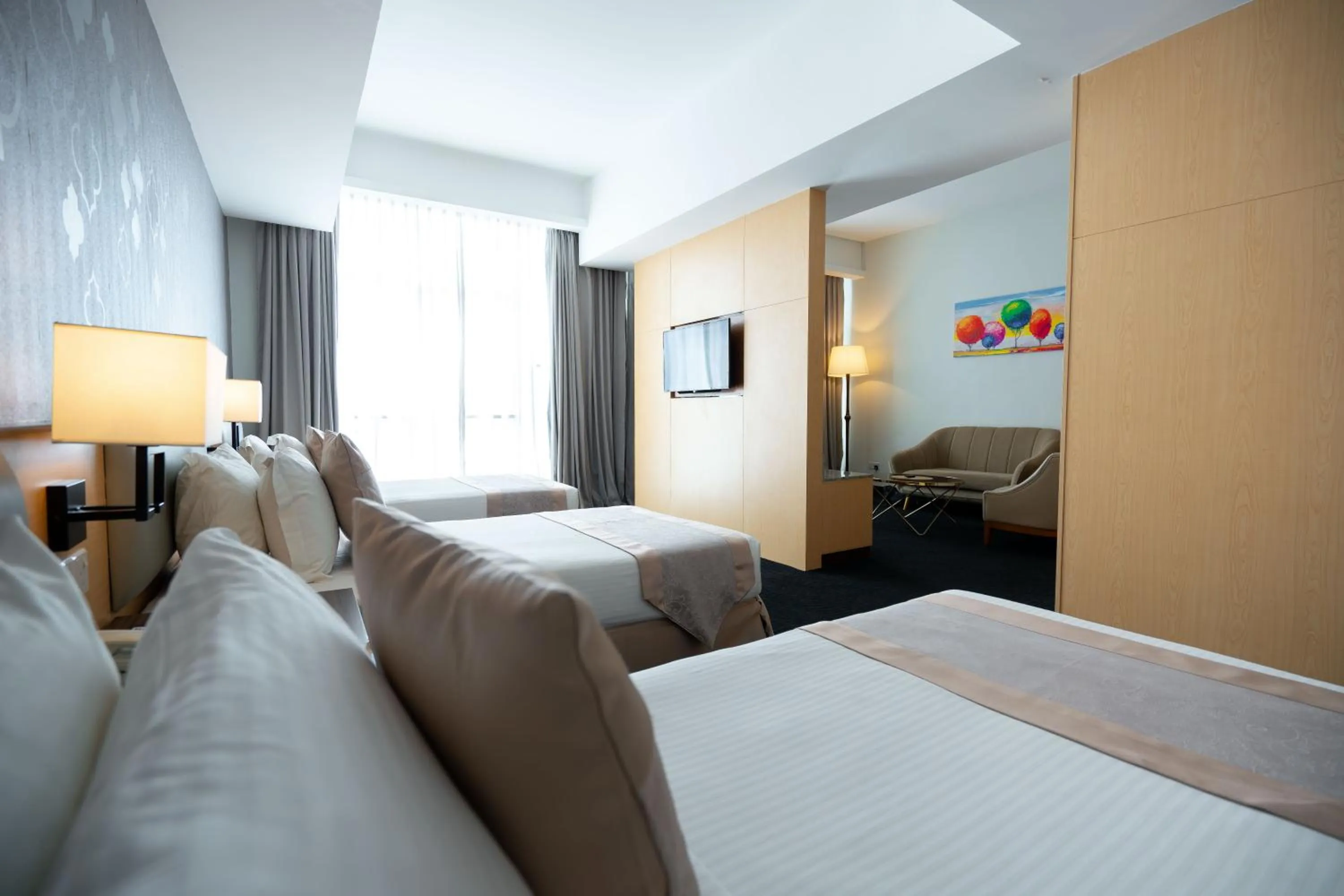 Bed in Paya Bunga Hotel Terengganu