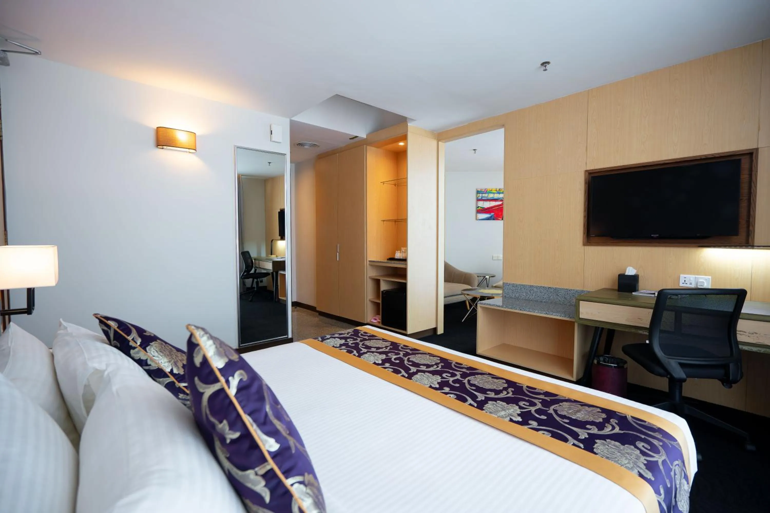 Bed in Paya Bunga Hotel Terengganu