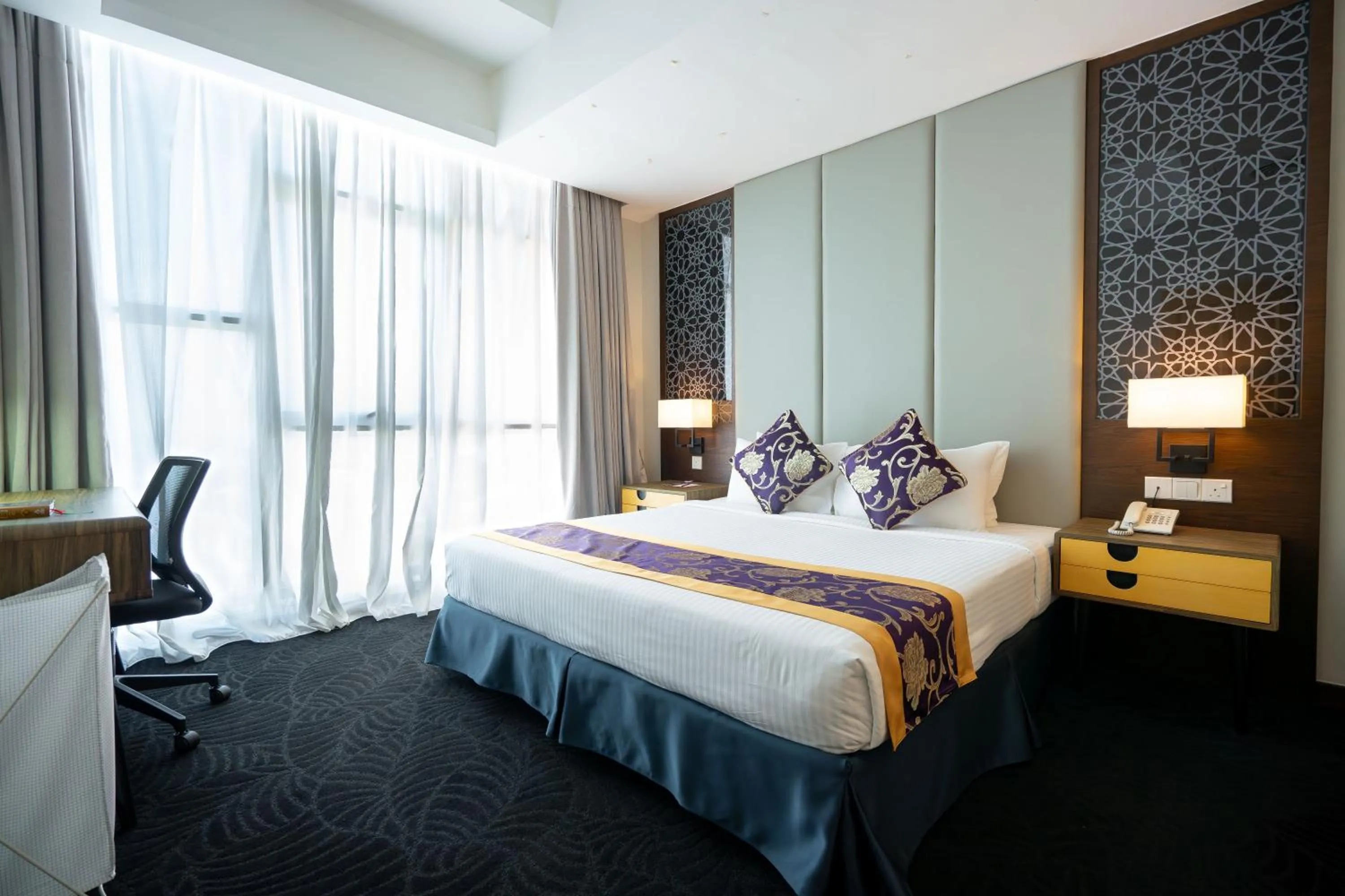 Bed in Paya Bunga Hotel Terengganu