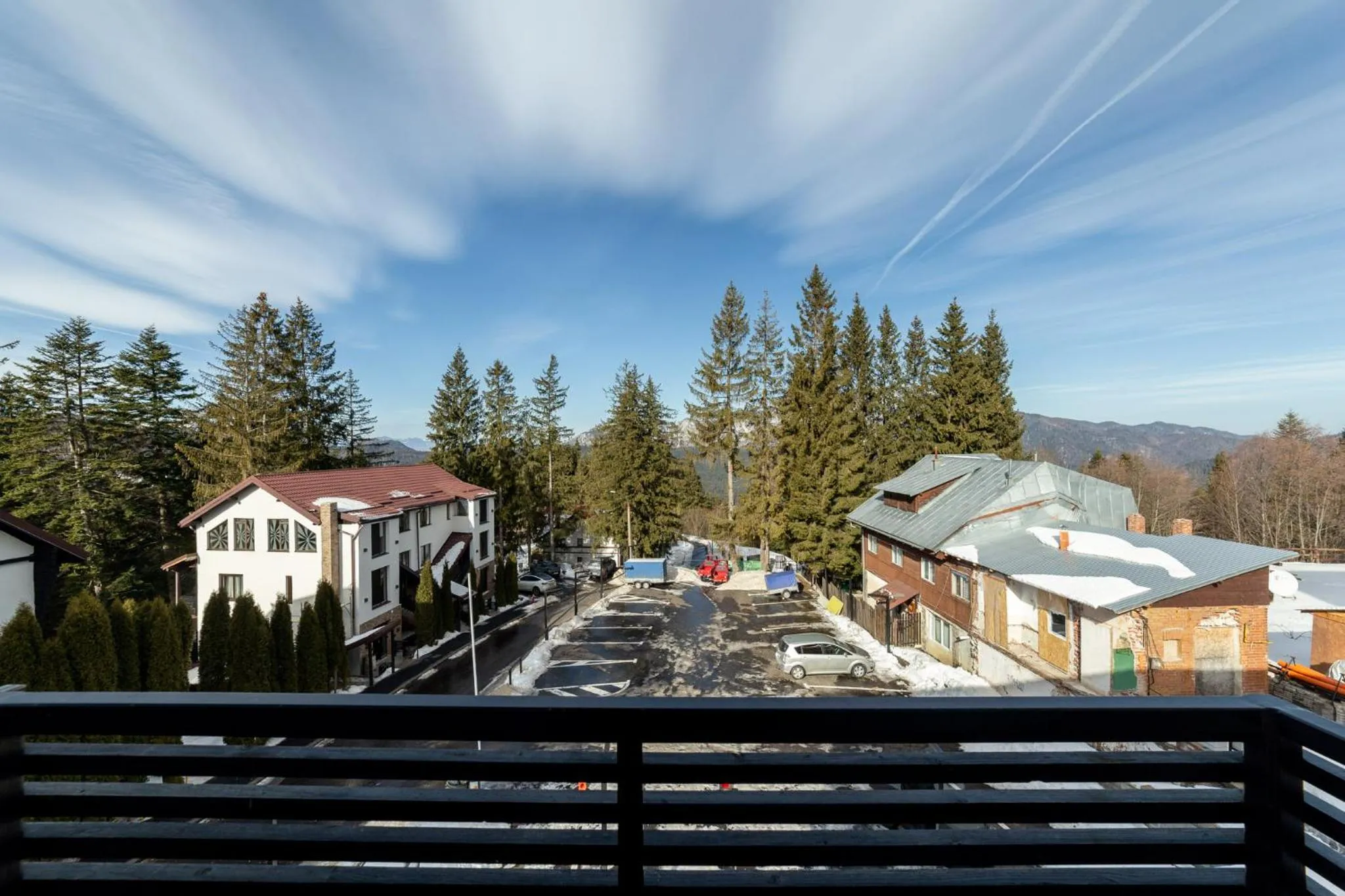 Quiet street view in Eden Grand Resort