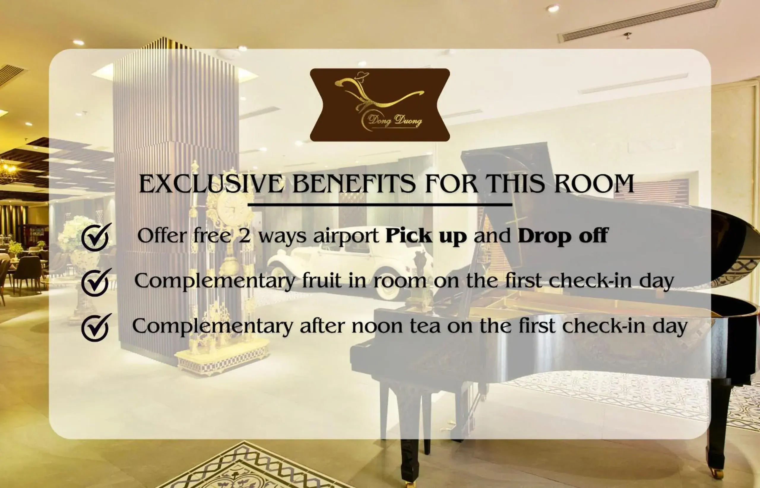 Suite with Sauna in Dong Duong Hotel & Suites - Afternoon Tea Inclusive - Central Hotel Suite with Sauna in Dong Duong Hotel & Suites - Afternoon Tea Inclusive - Central Hotel