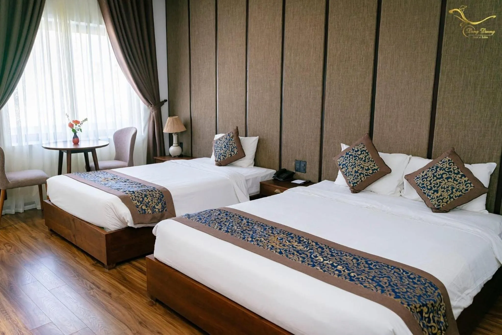 Bed in Dong Duong Hotel & Suites - City Central - Afternoon Tea Inclusive