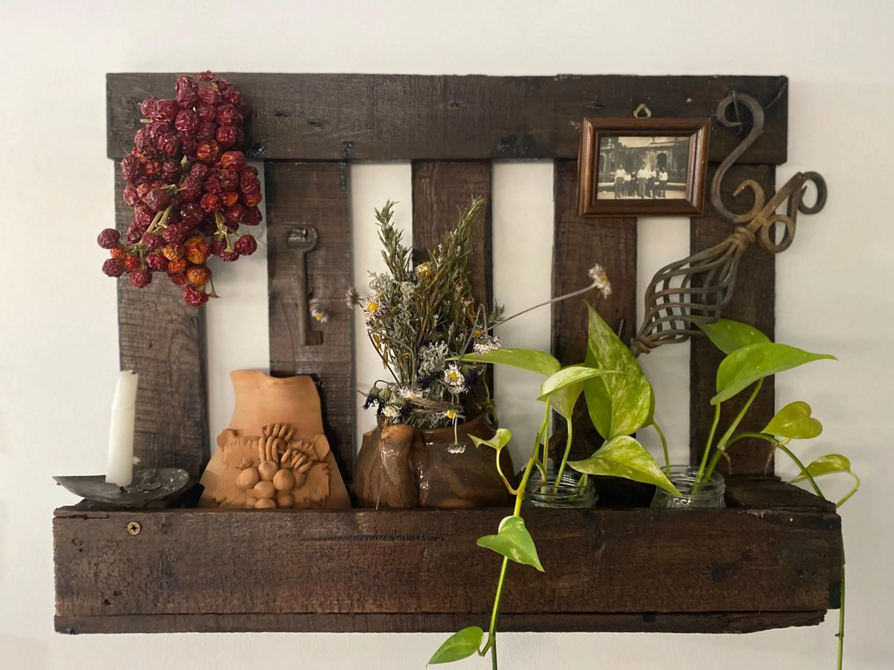 Decorative detail in B&B Il giardino di Armida