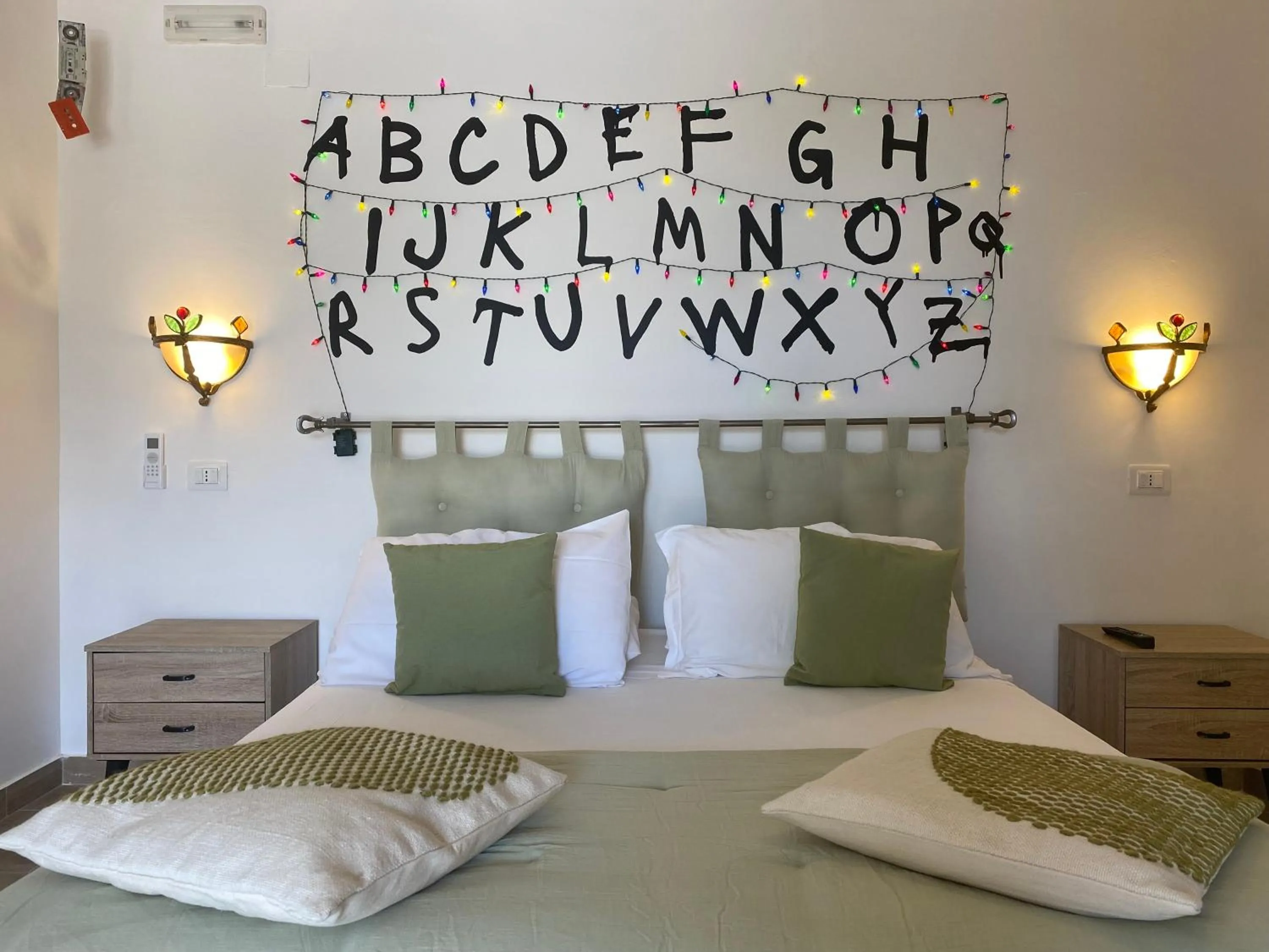 Decorative detail, Bed in B&B Il giardino di Armida