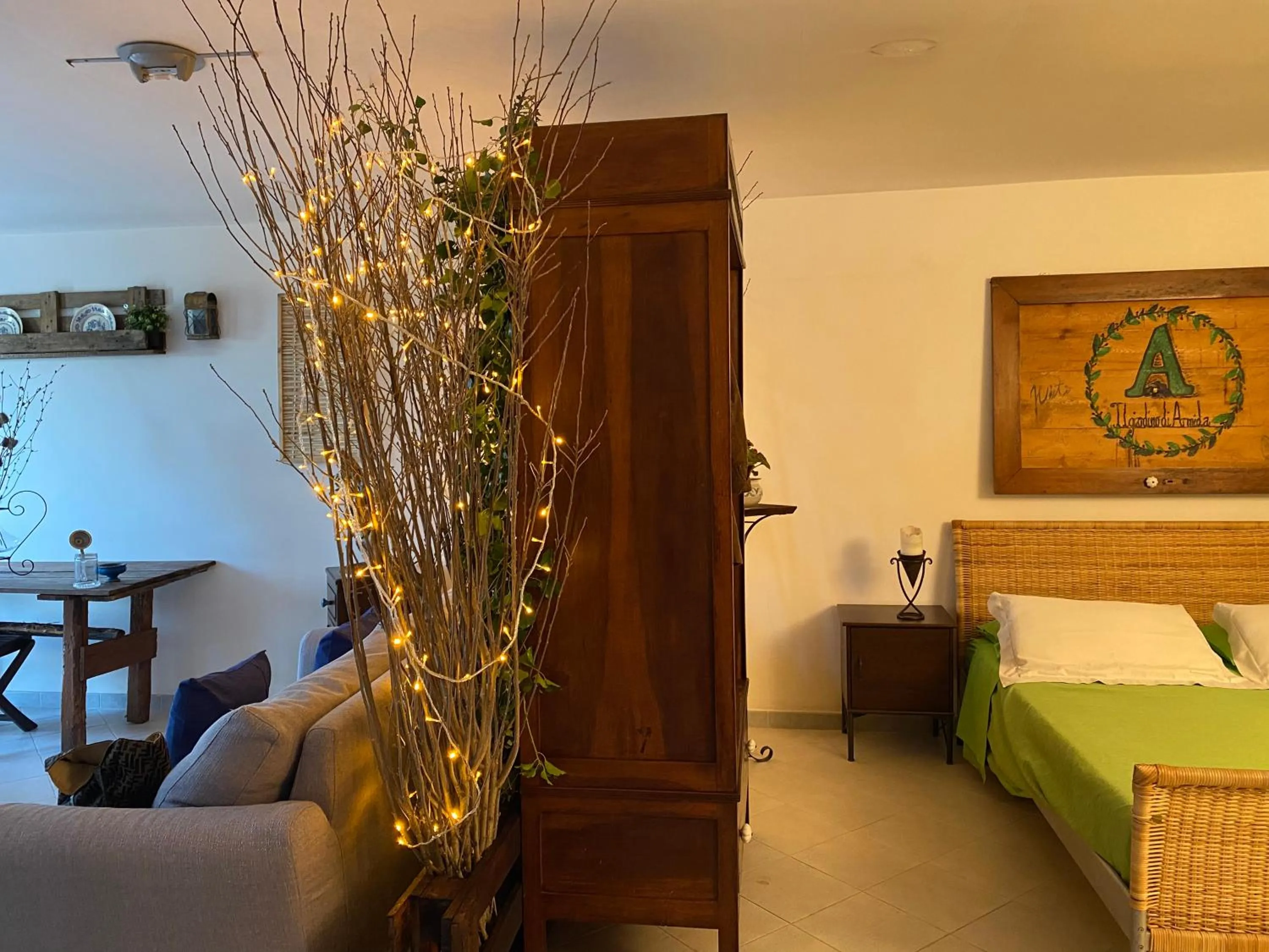 Photo of the whole room, Bed in B&B Il giardino di Armida