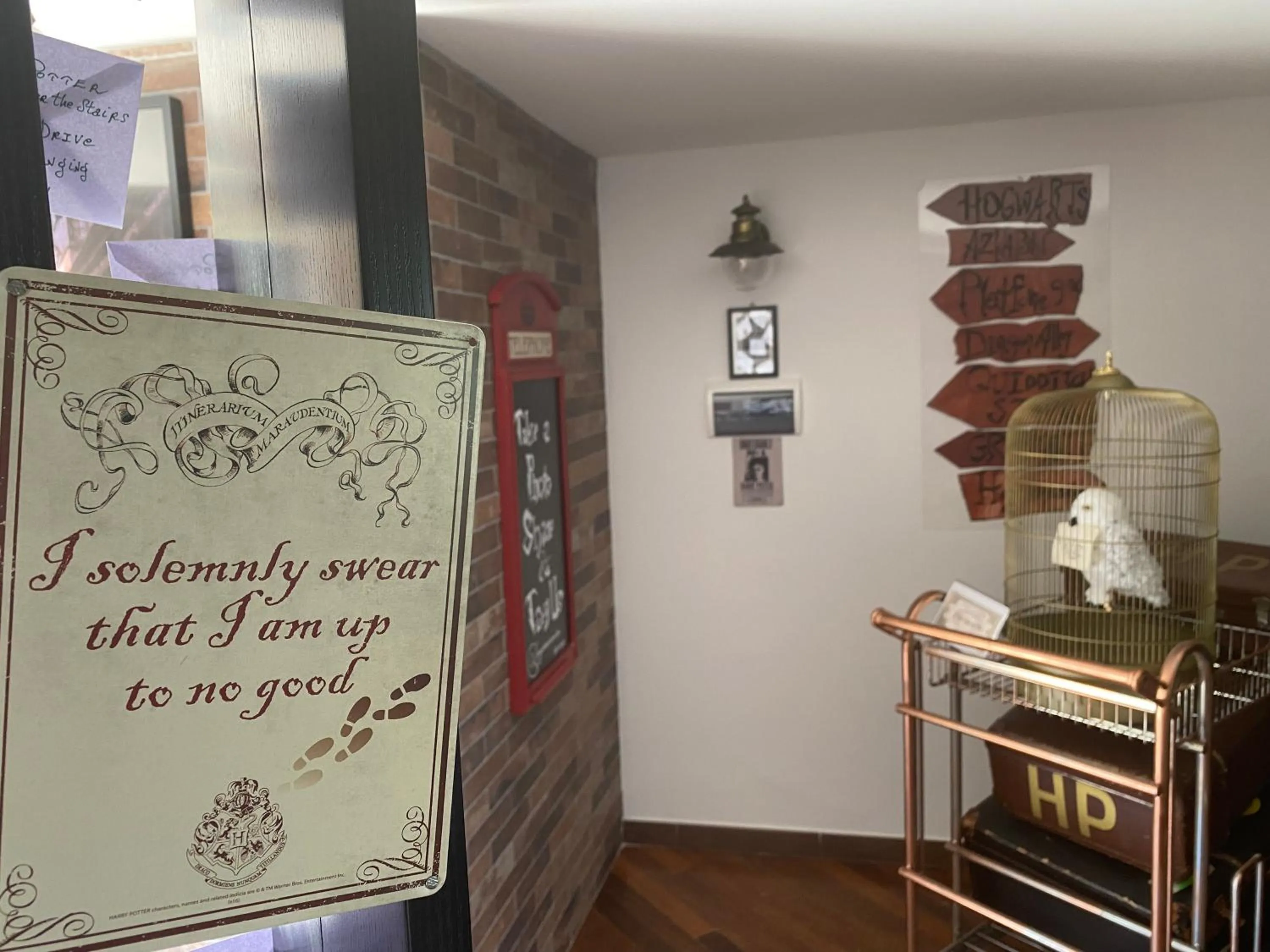 Decorative detail in B&B Il giardino di Armida