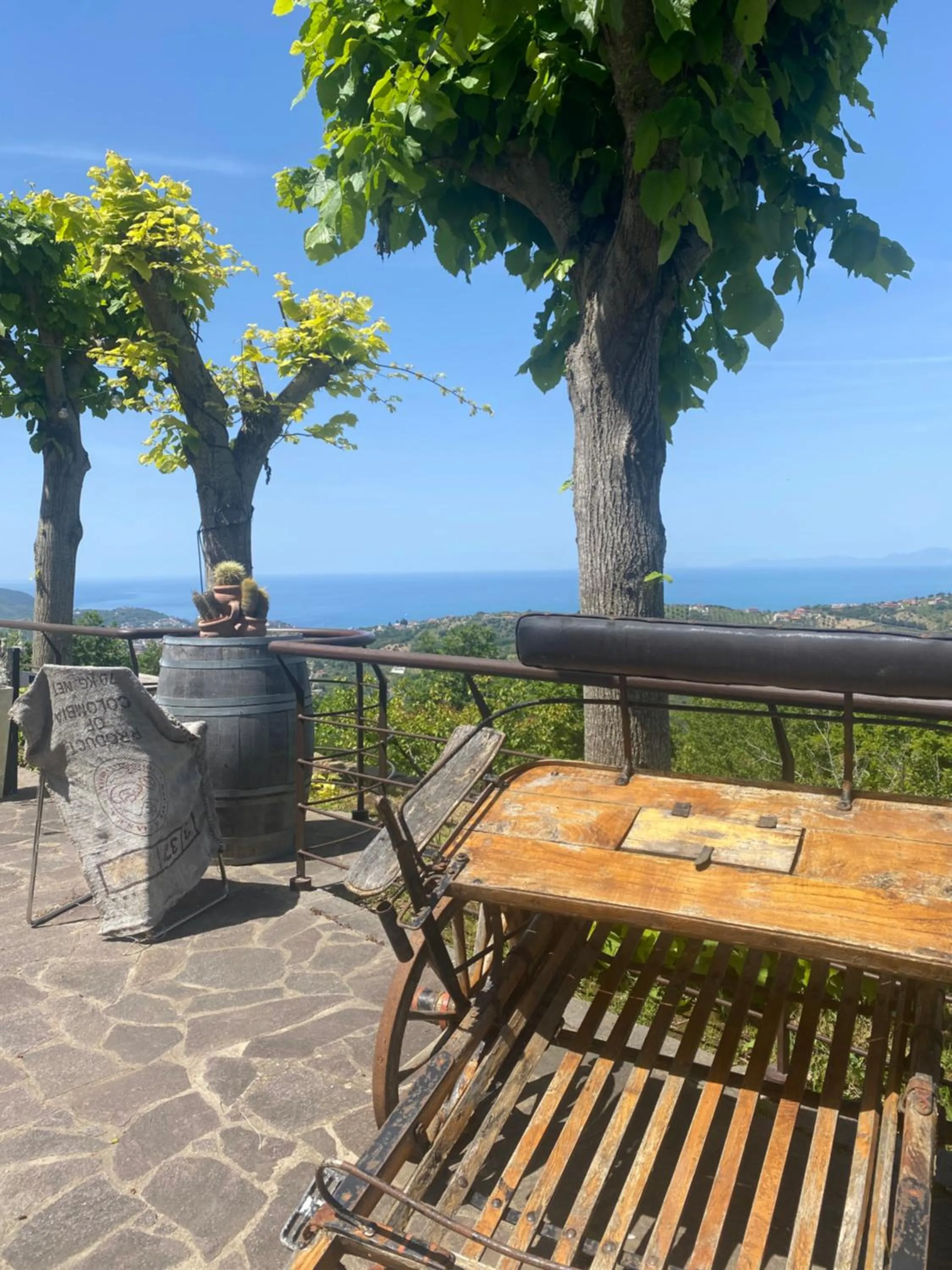 Decorative detail in B&B Il giardino di Armida