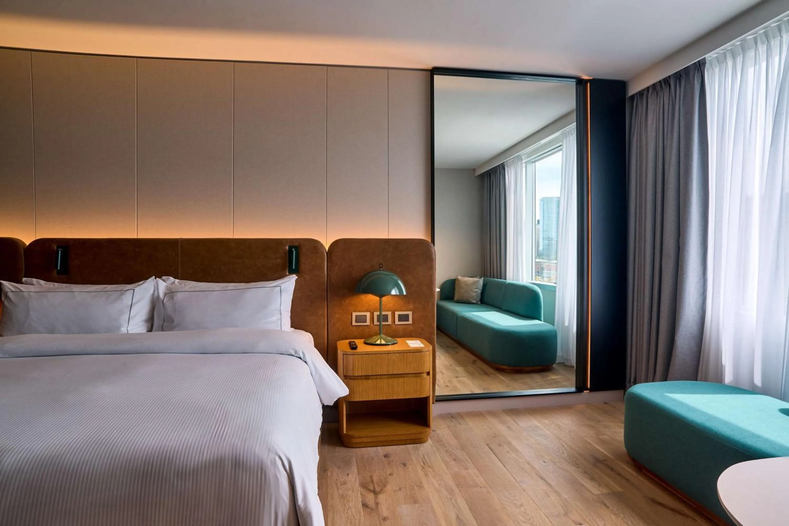 Bed in Hilton Buenos Aires