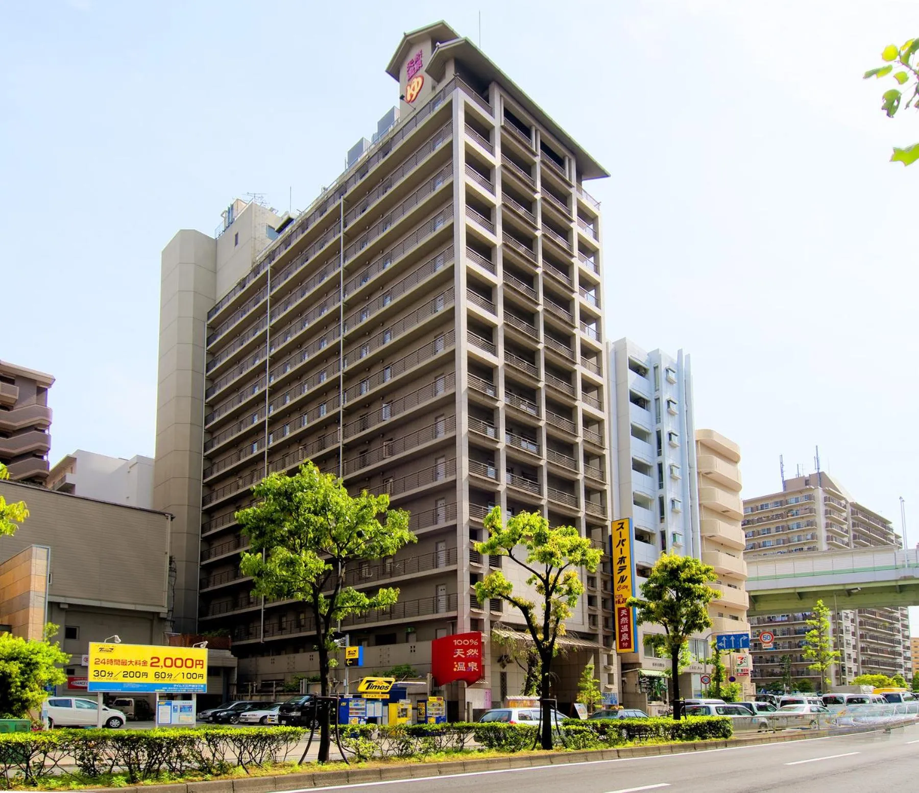 Property building in Super Hotel Osaka Natural Hot Springs