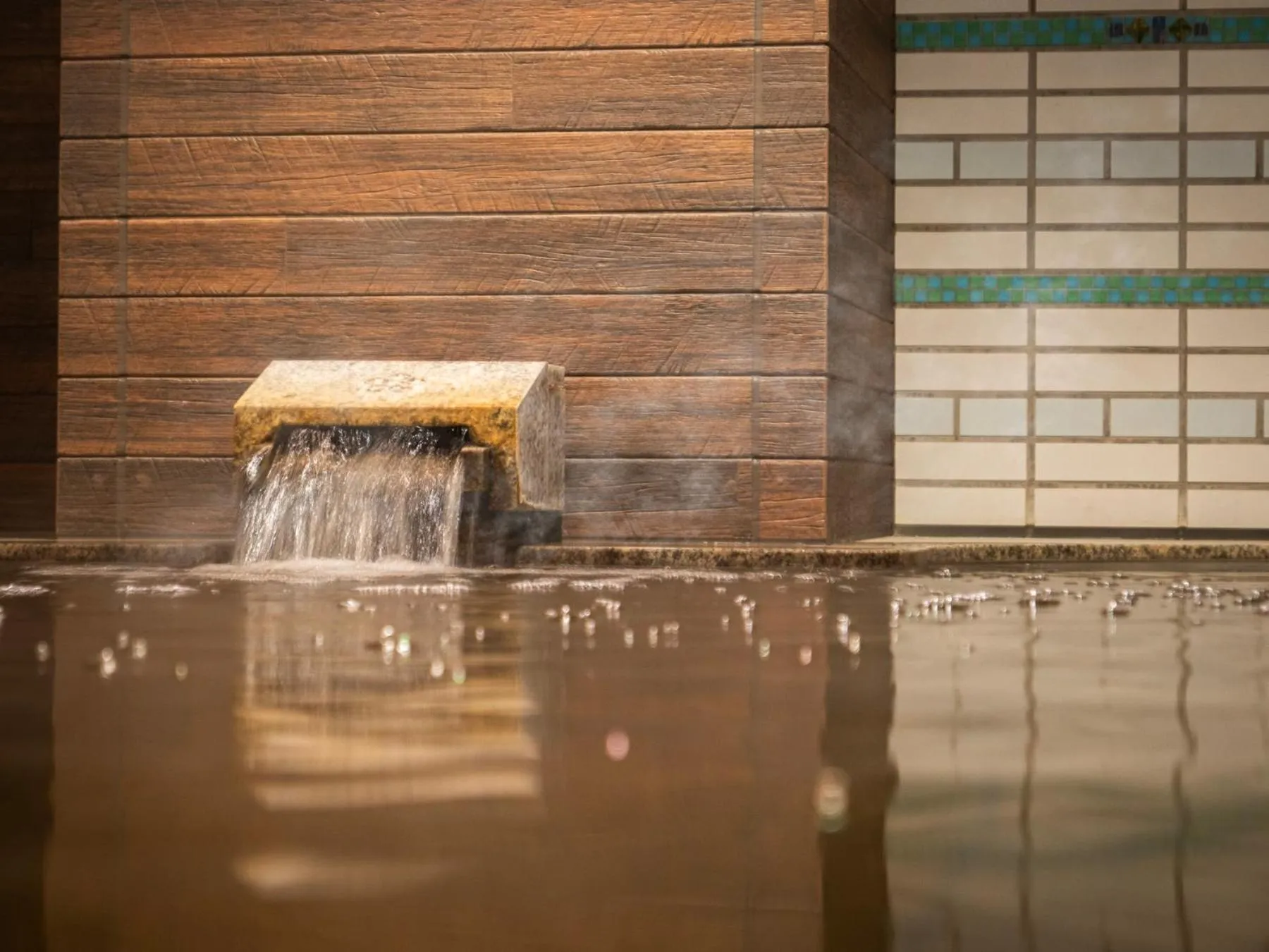 Hot Spring Bath in Super Hotel Osaka Natural Hot Springs