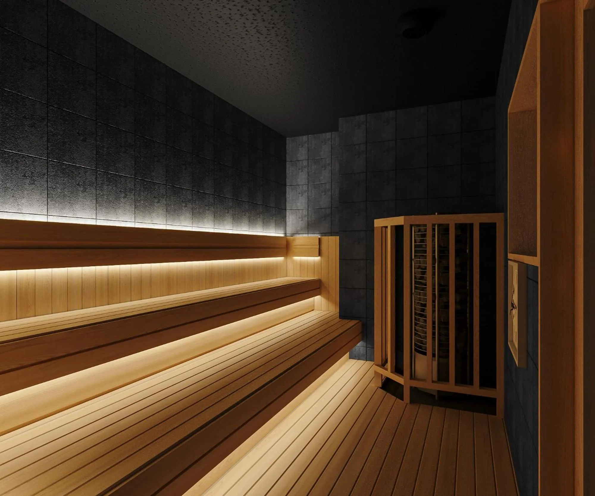 Sauna in Super Hotel Osaka Natural Hot Springs