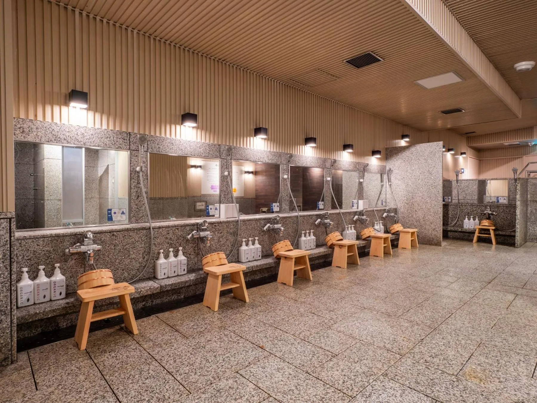 Hot Spring Bath in Super Hotel Osaka Natural Hot Springs