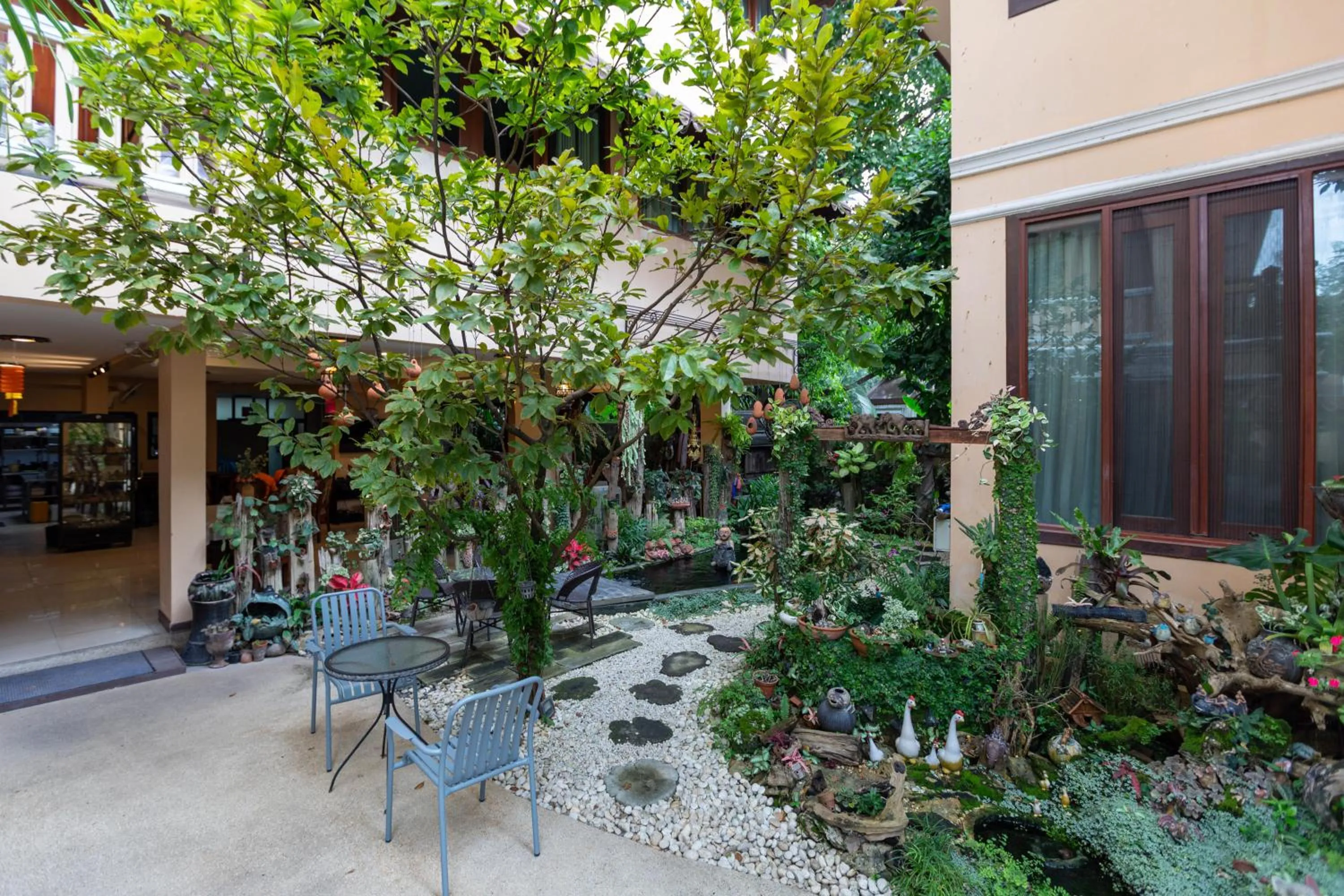 Garden in At Chiang Mai Hotel