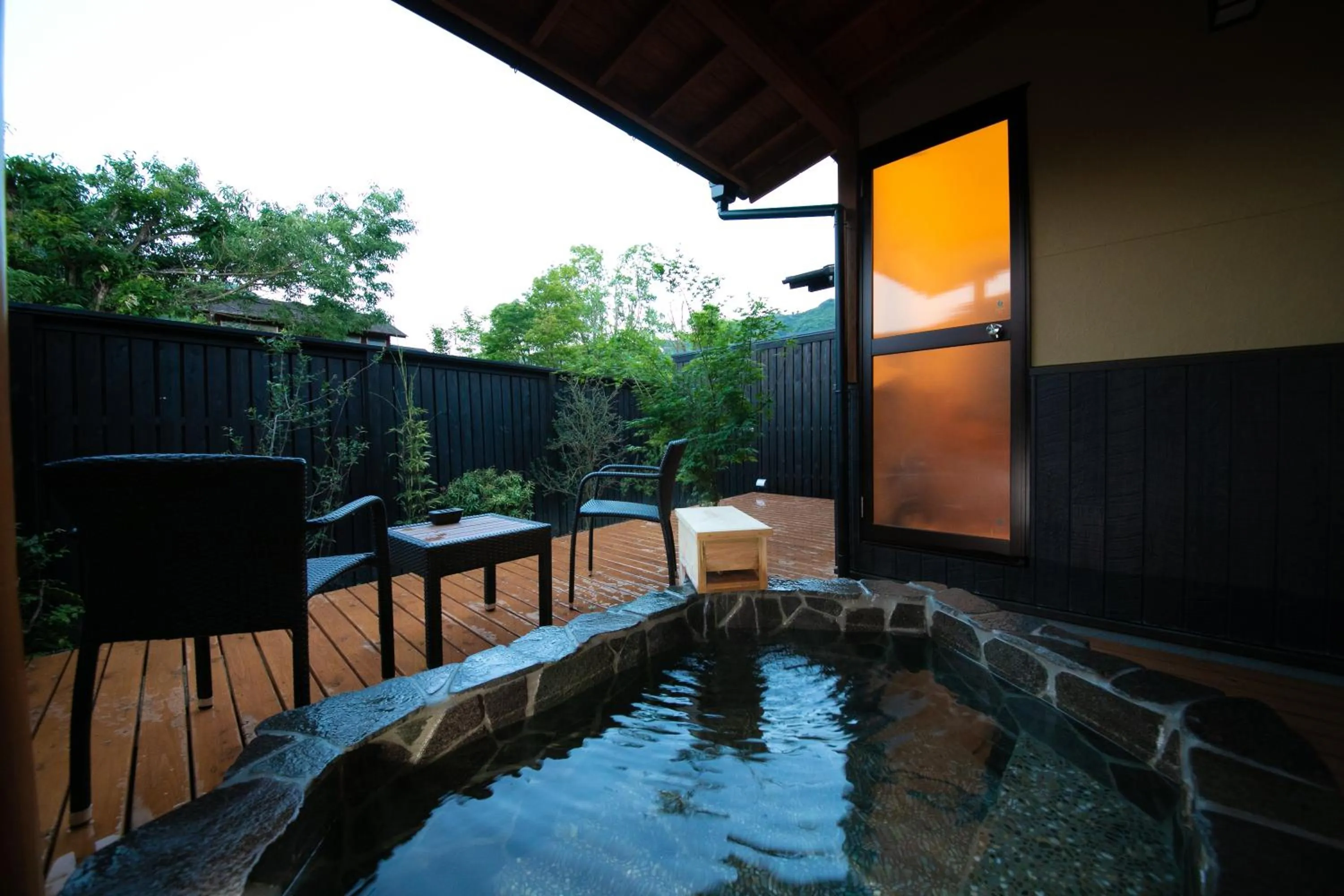 Hot Spring Bath in Oyado Den Rikyu