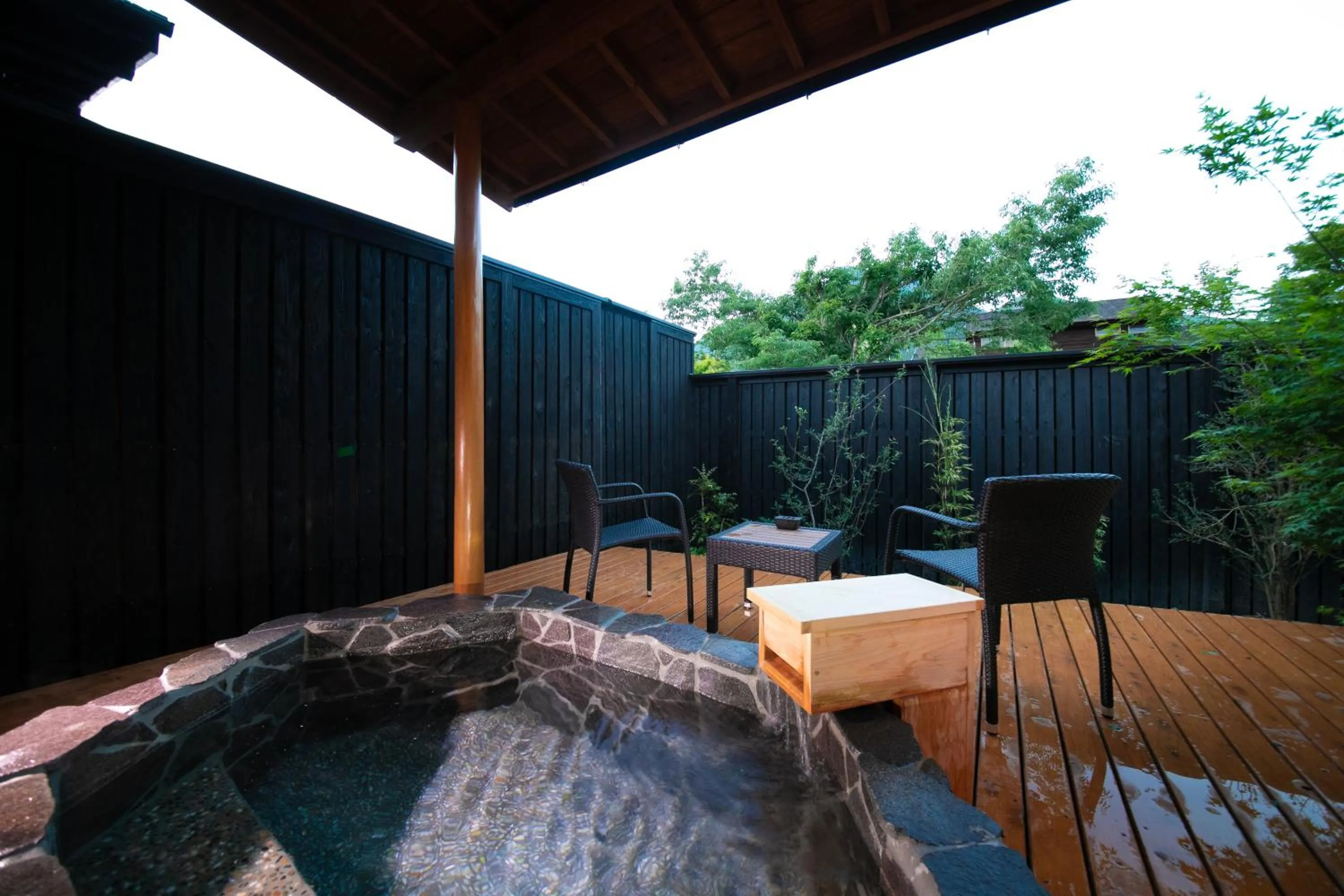 Hot Spring Bath in Oyado Den Rikyu