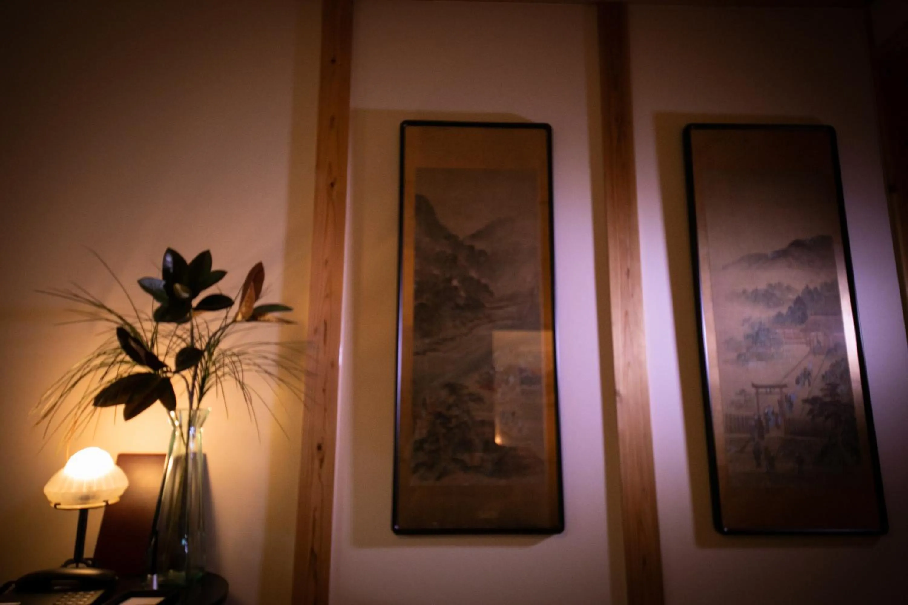 Decorative detail in Oyado Den Rikyu