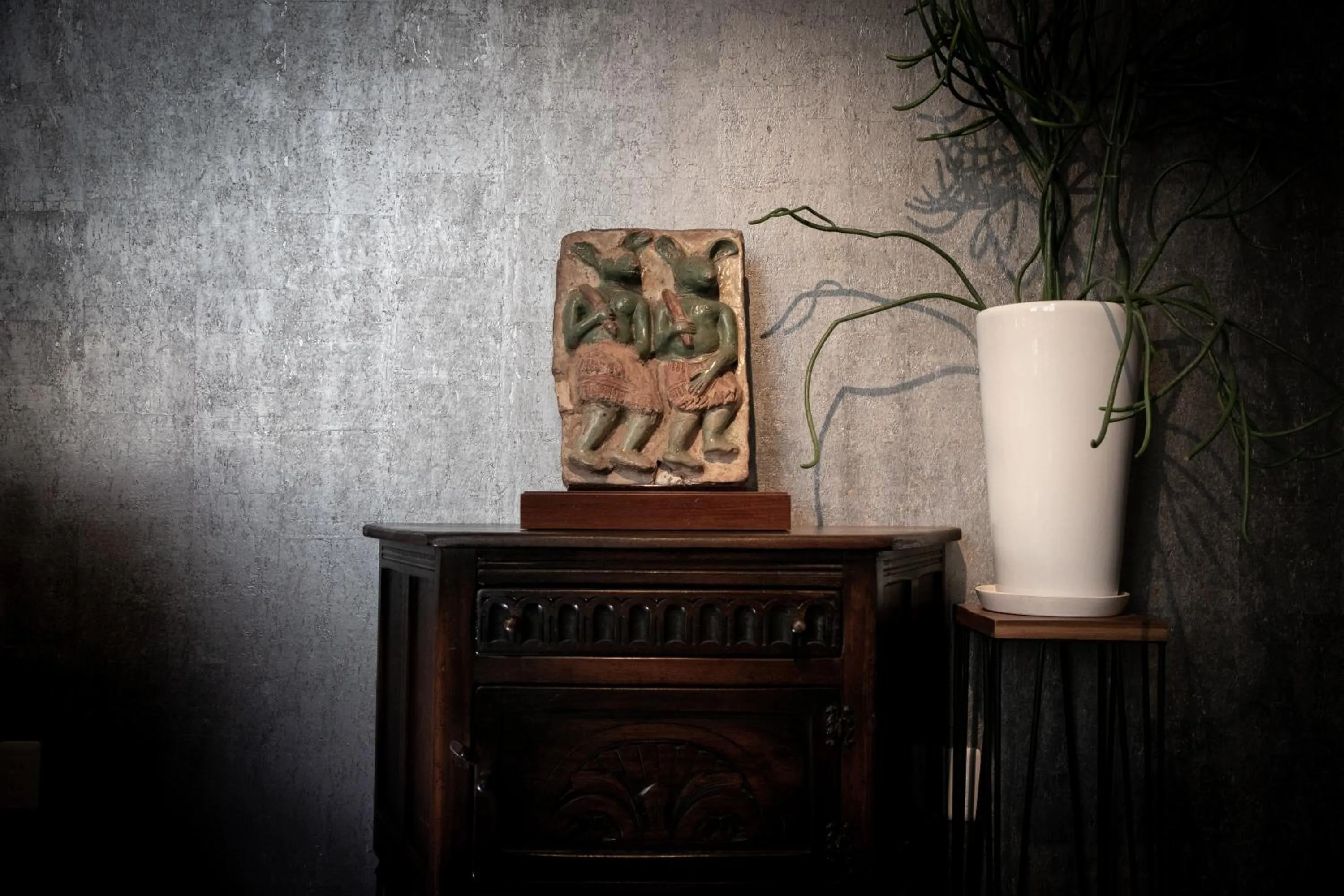 Decorative detail in Oyado Den Rikyu