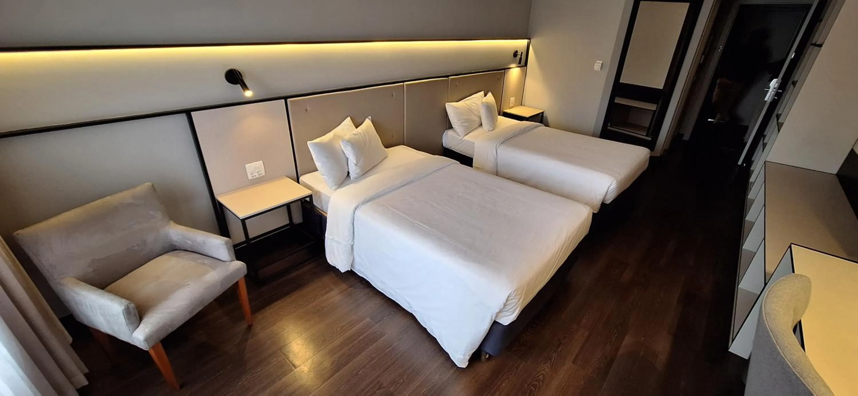 Bed in Transamerica Lagoa dos Ingleses