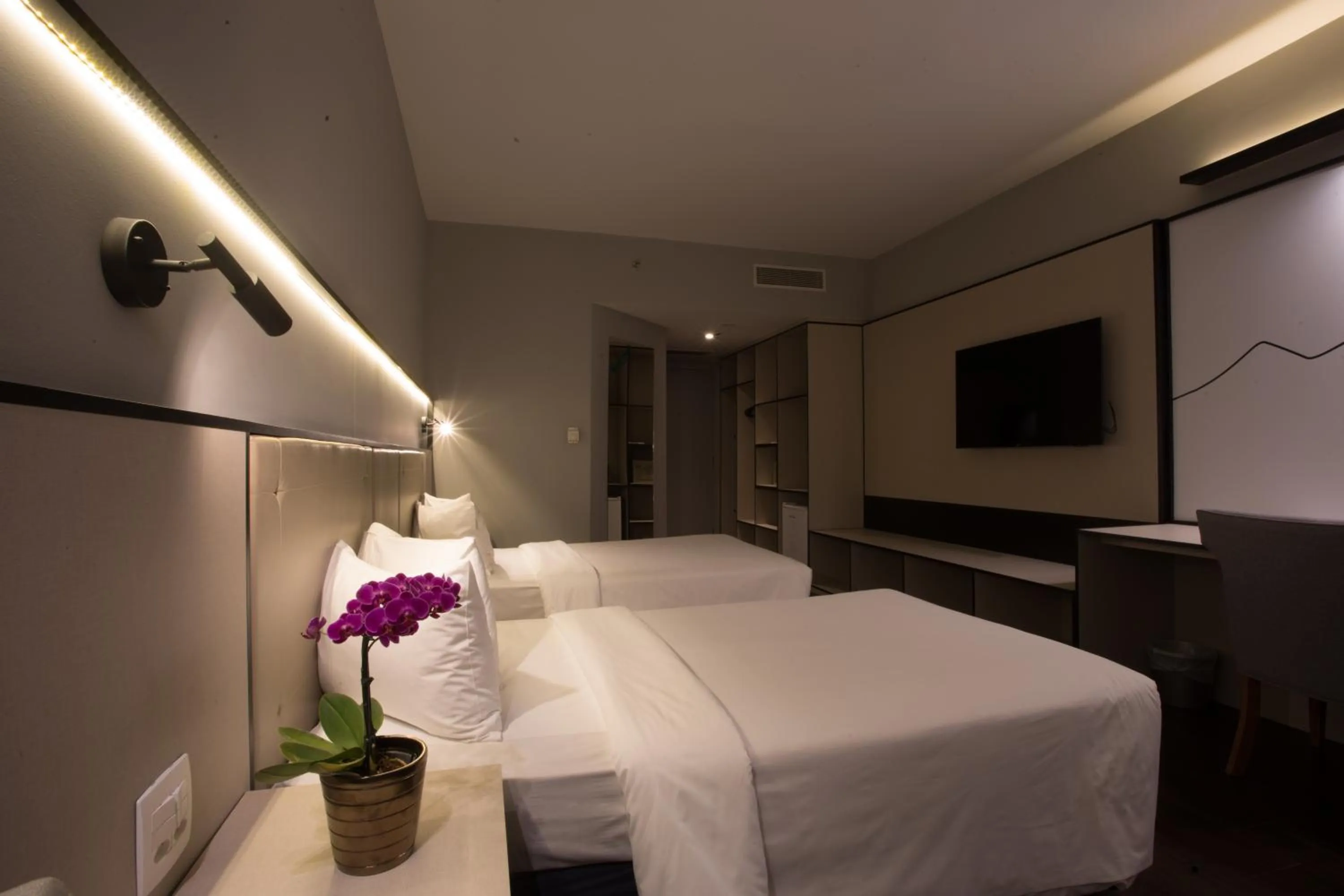 Bed in Transamerica Lagoa dos Ingleses