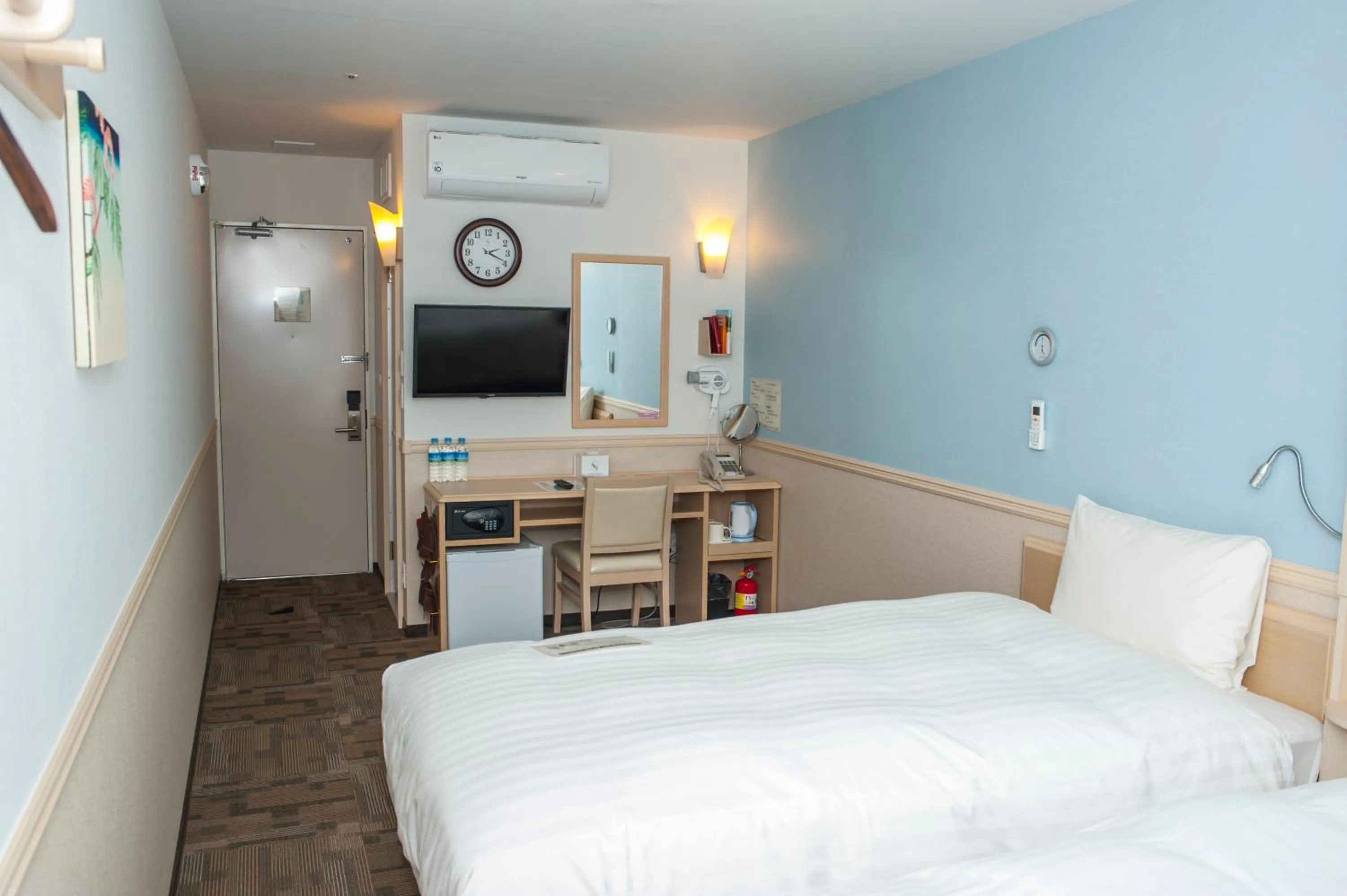 Bed in Toyoko Inn Daegu Dongseongro