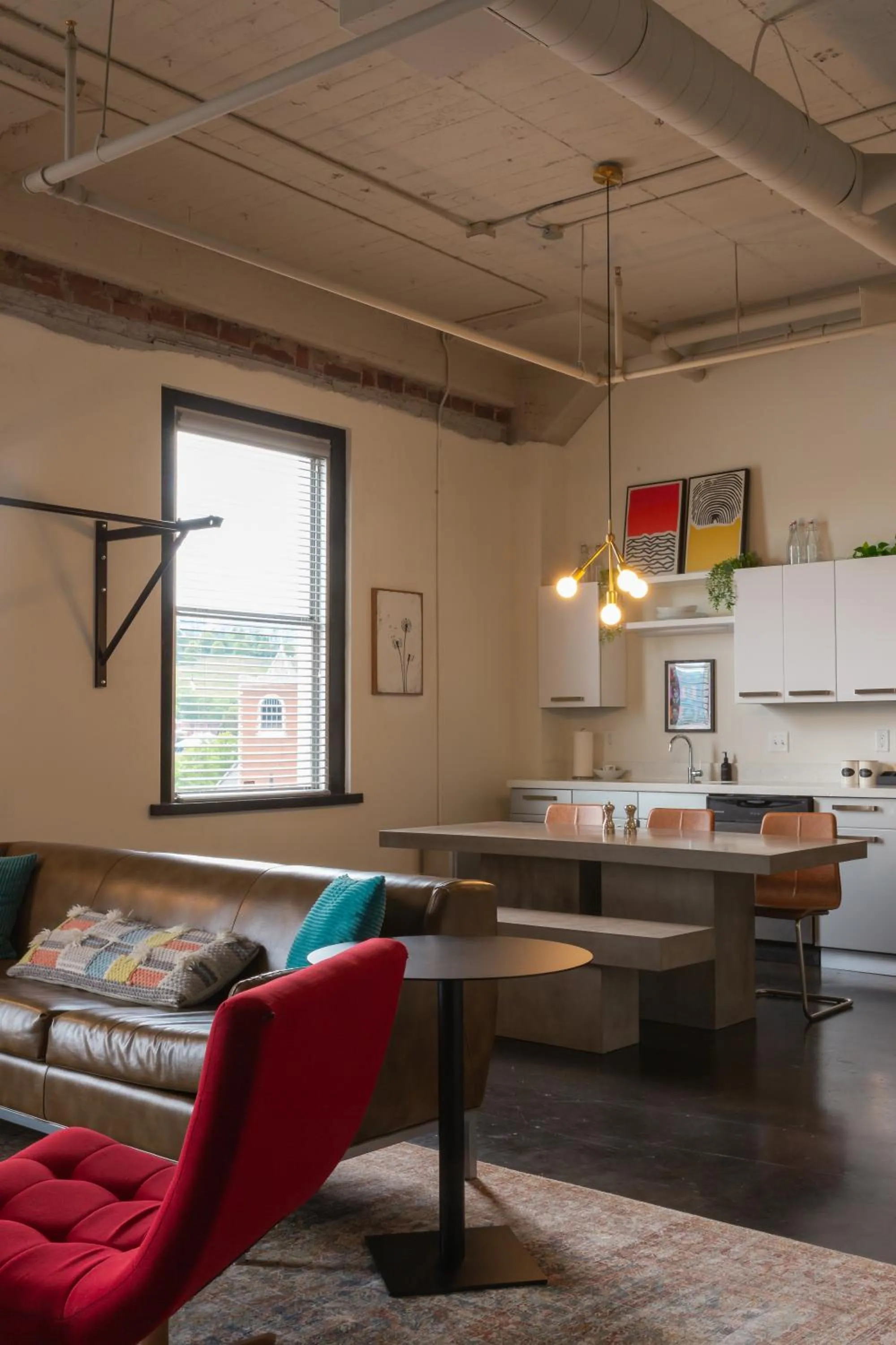 Living room in Hotel Clemons