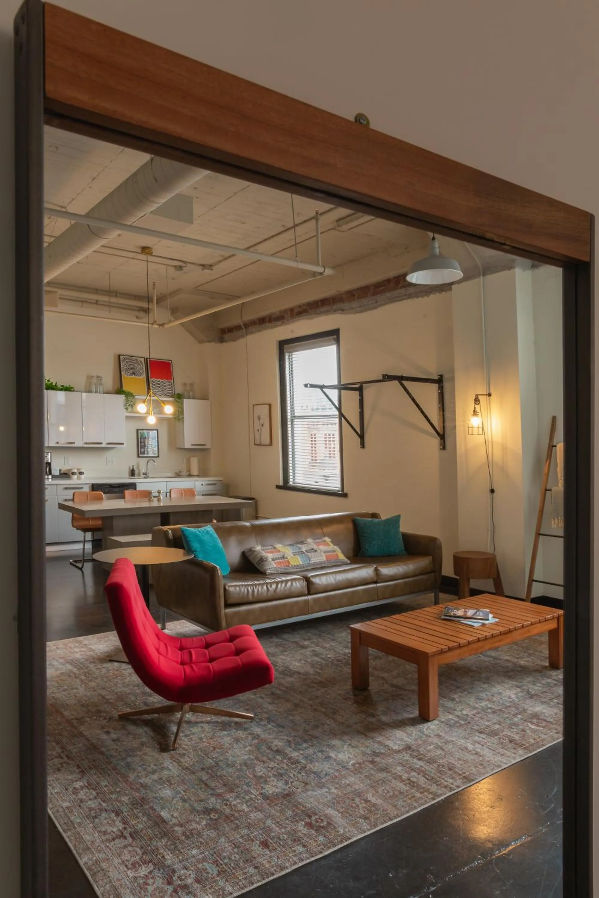 Living room in Hotel Clemons