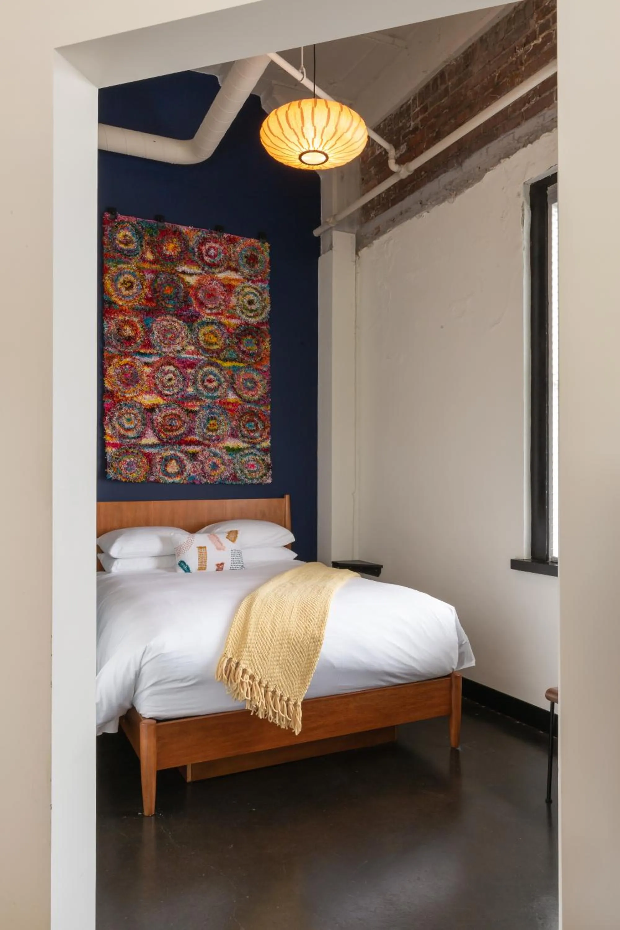 Bed in Hotel Clemons