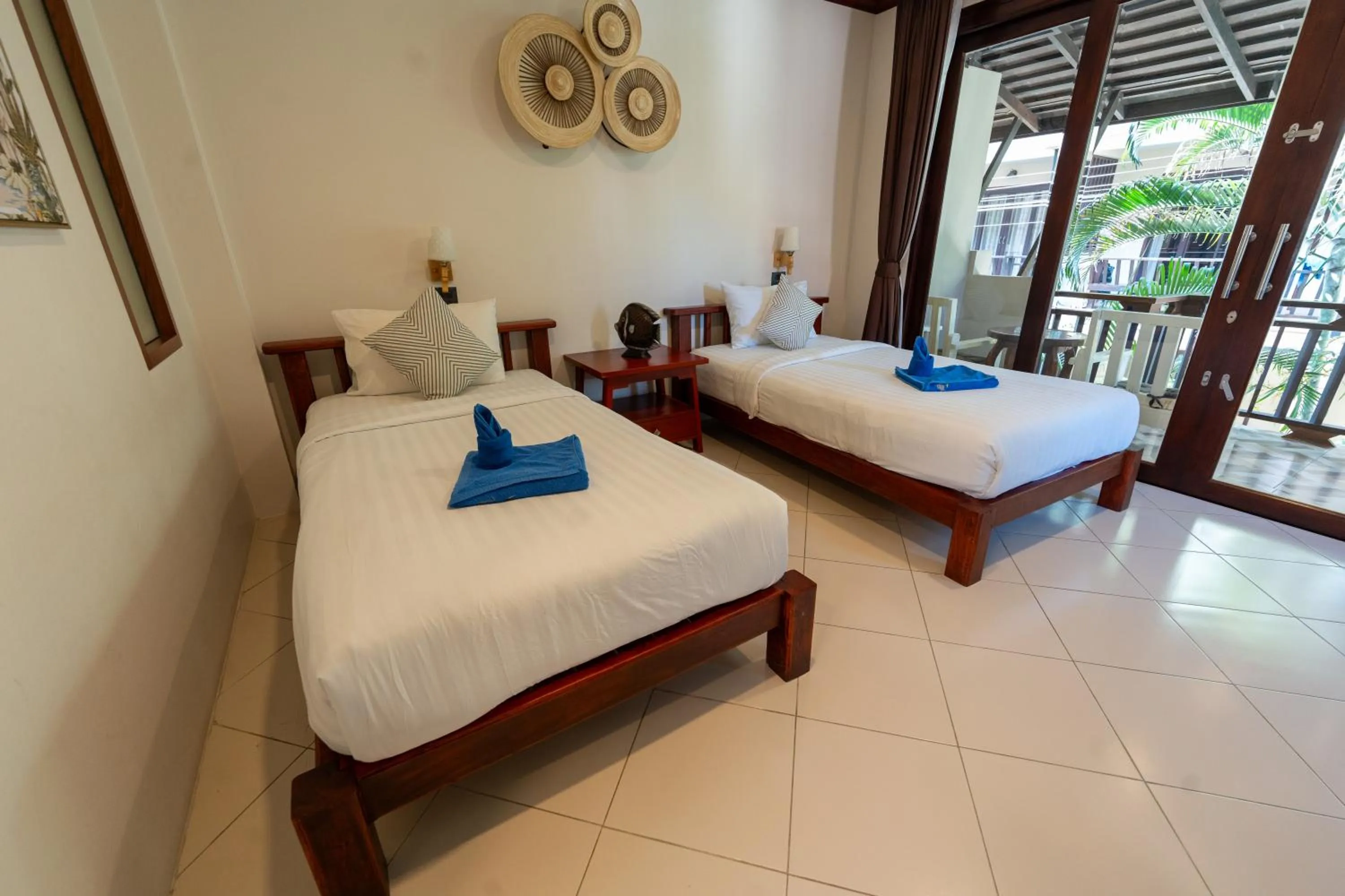 Bed in Wind Beach Resort