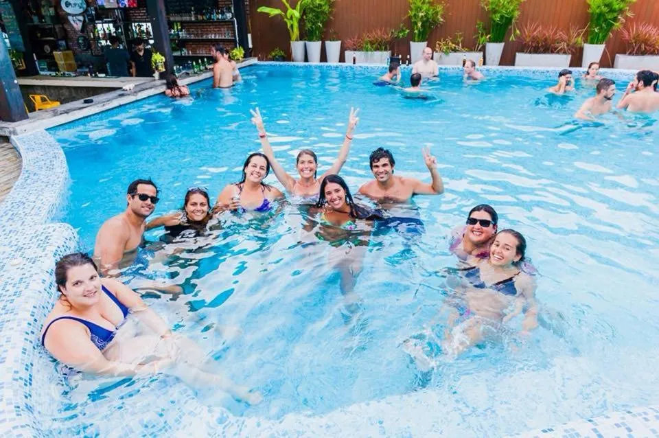 Pool view in Wind Beach Resort