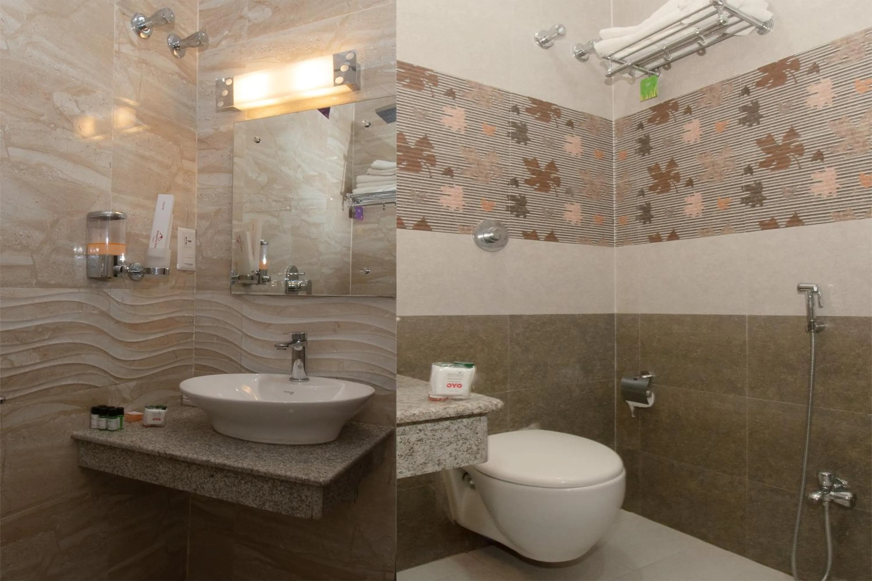 Bathroom in Annapurna Hotel