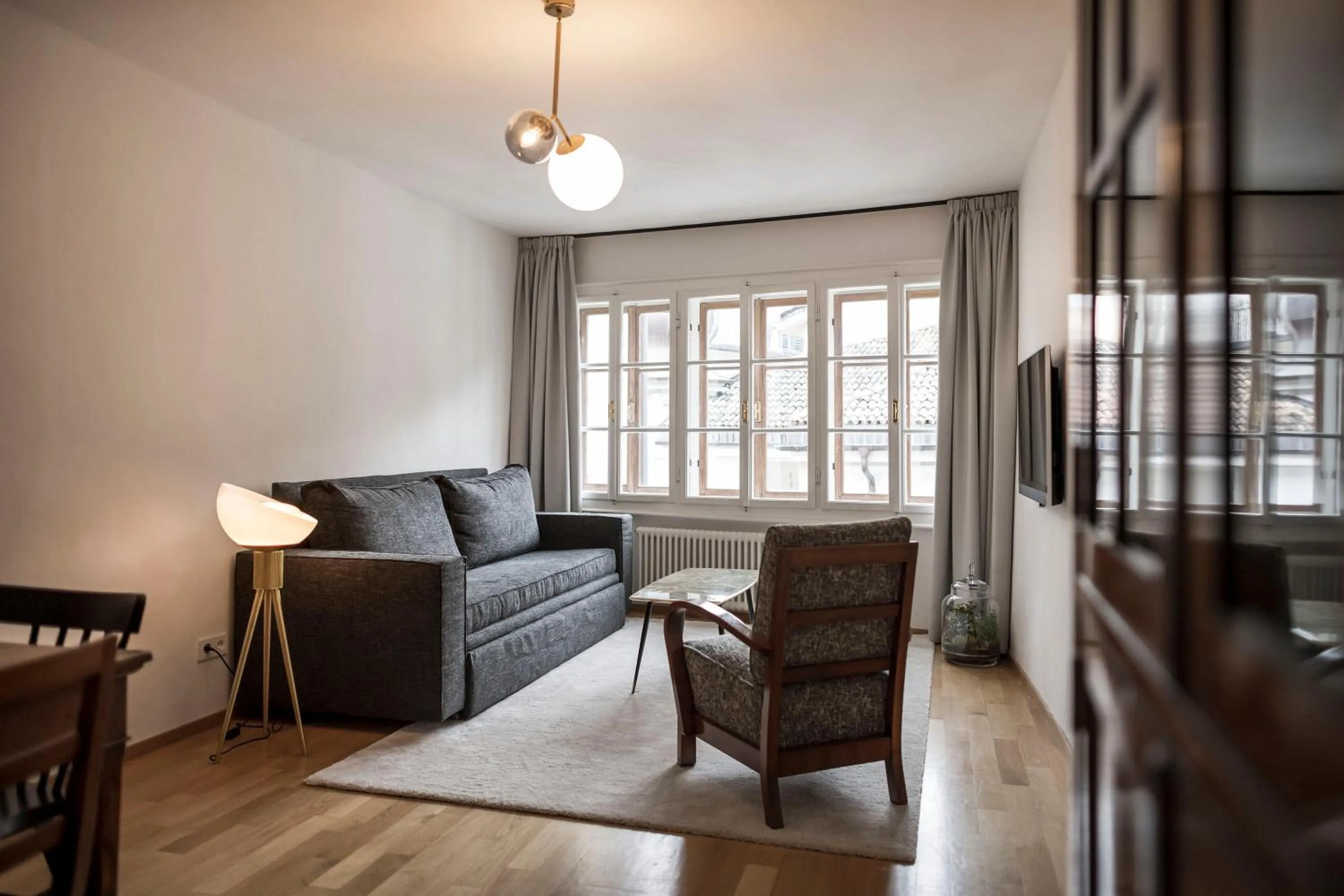 Living room in Goldenstern Townhouse