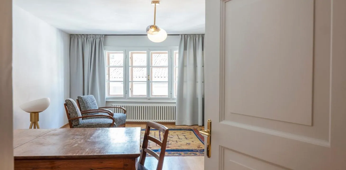 Living room in Goldenstern Townhouse